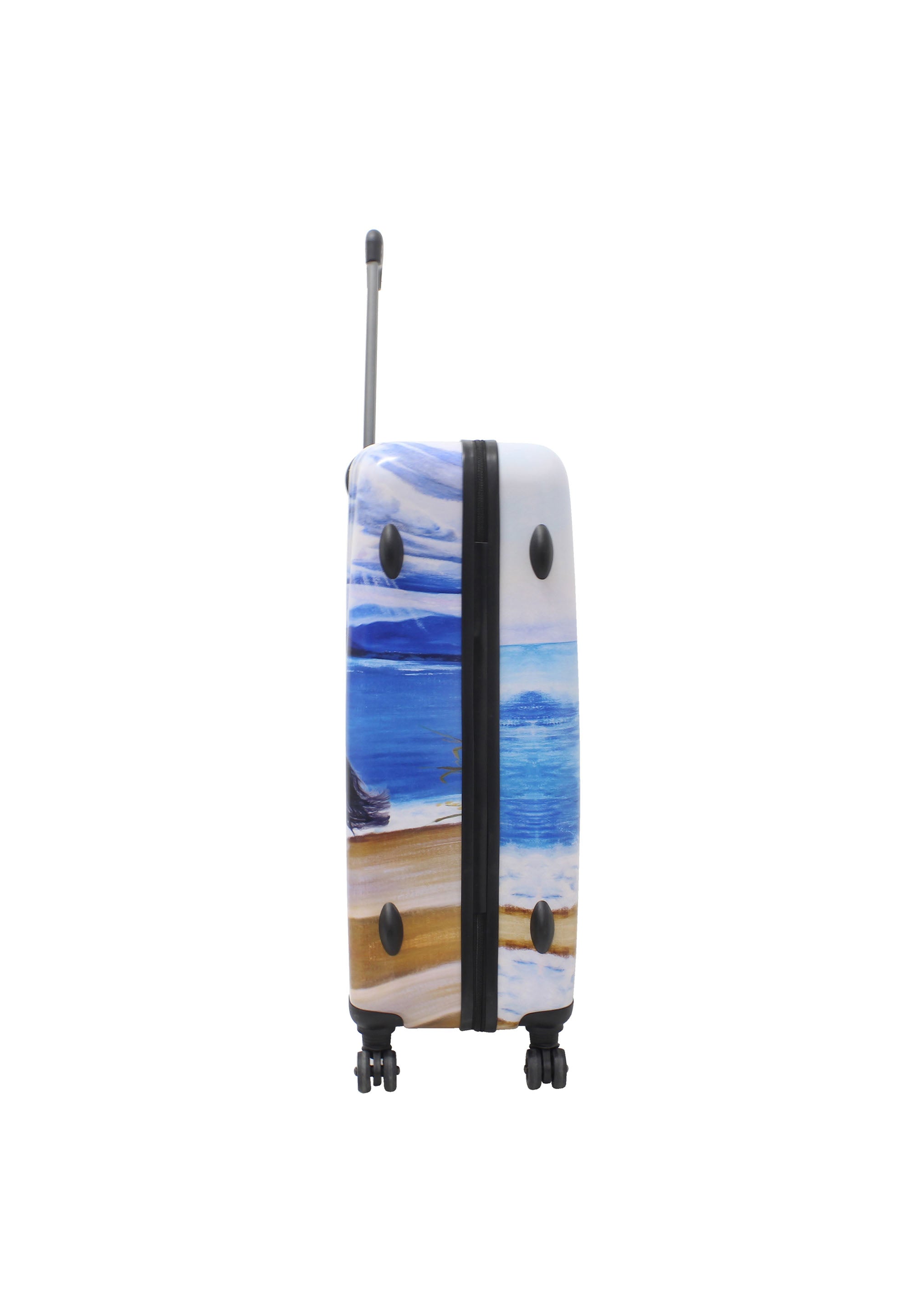 Saxoline Black Horse Hard Suitcase / Trolley / Luggage - 78 cm - (Large)