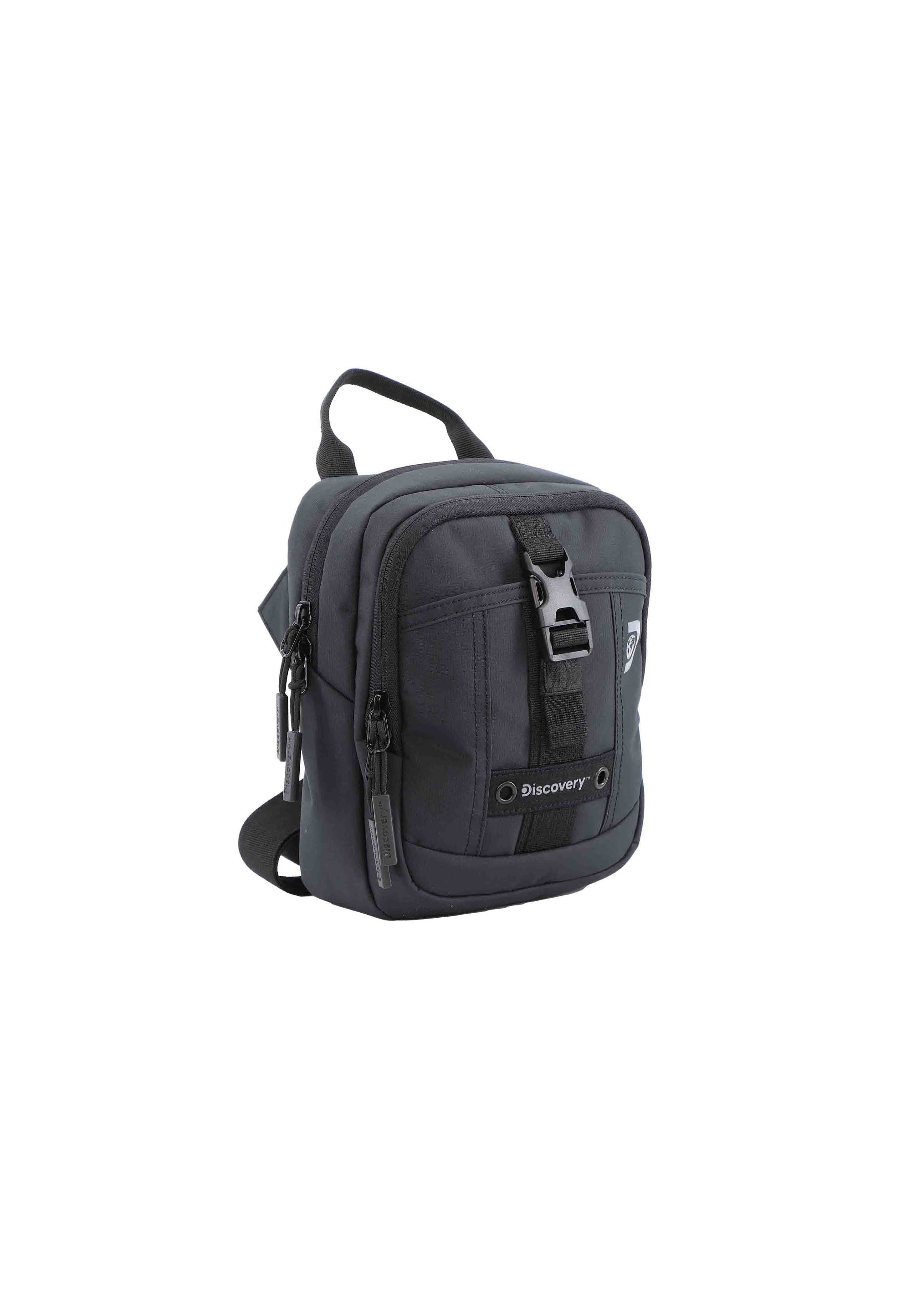 Discovery Shield Crossbody Bag / Shoulder Bag / Utility Bag Black