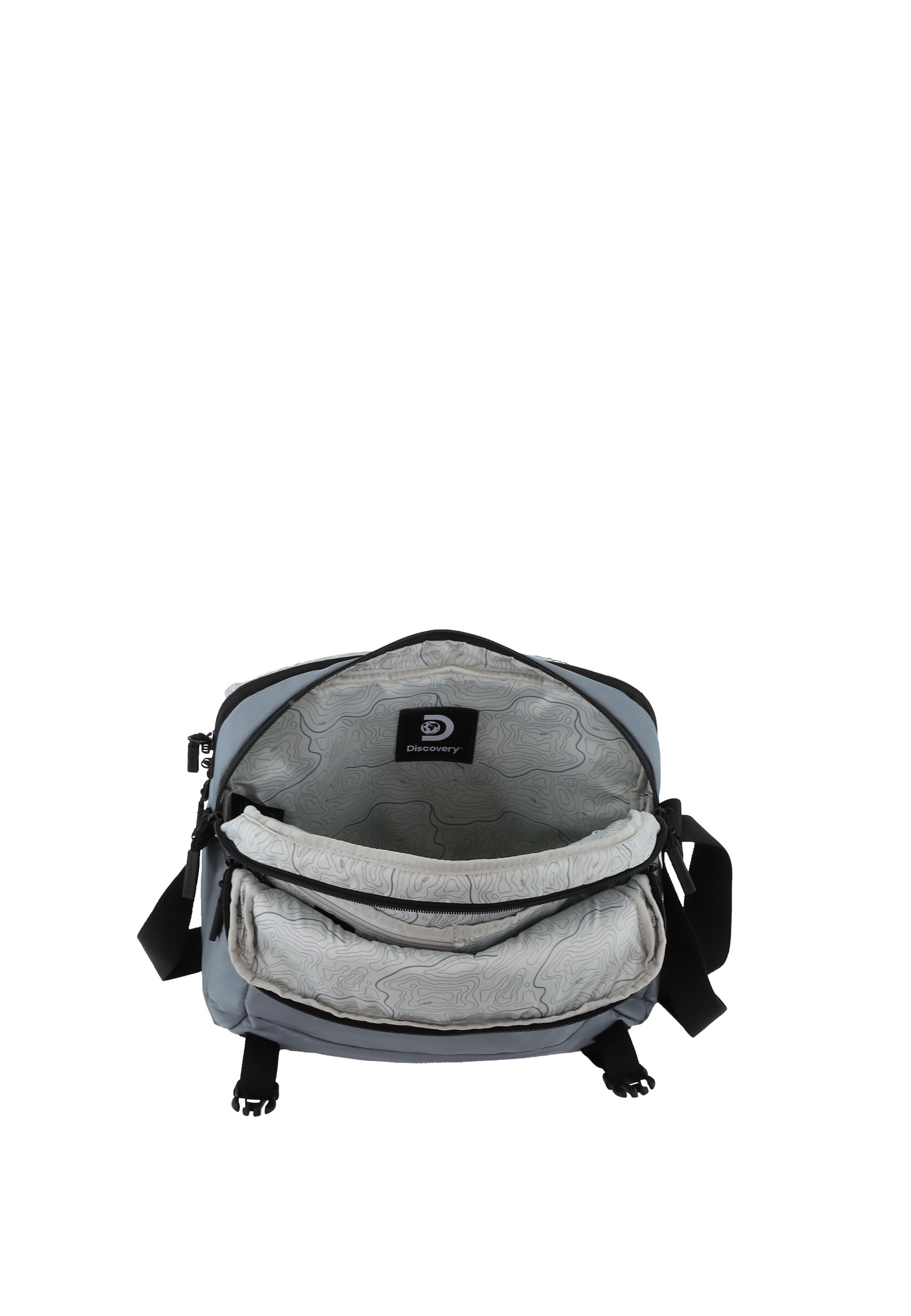 Discovery Metropolis 13 inch Laptop Bag / Crossbody Bag / Schouder Bag Grey