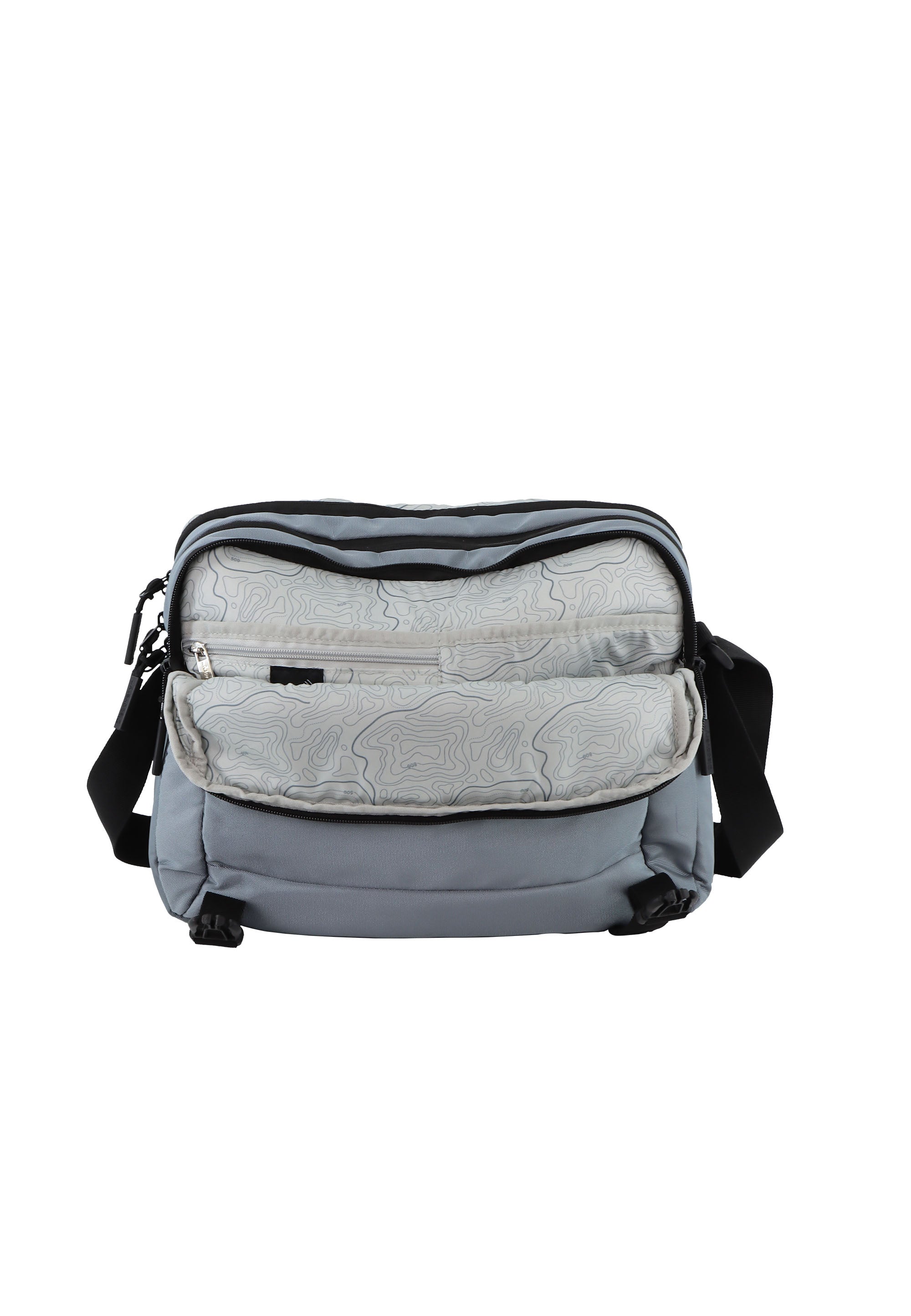 Discovery Metropolis 13 inch Laptop Bag / Crossbody Bag / Schouder Bag Grey