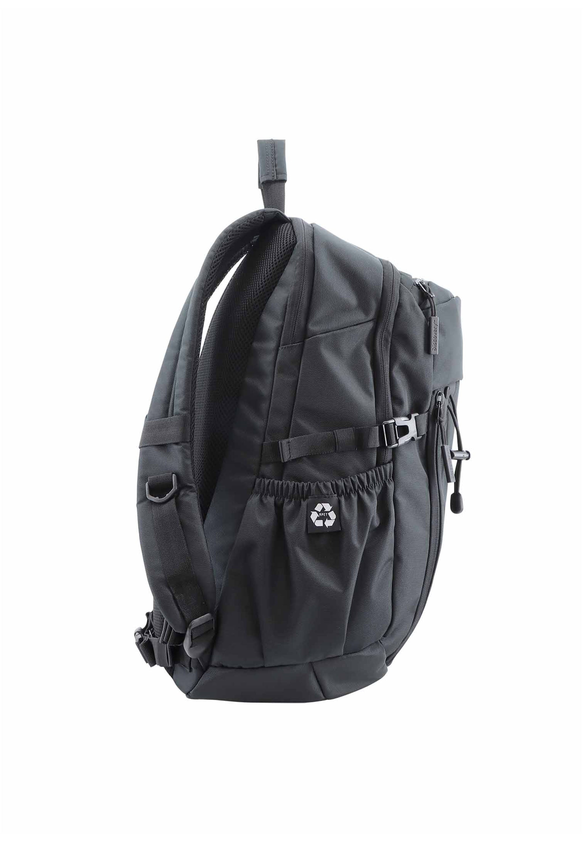 Discovery Metropolis Laptop Backpack / School Backpack -D00213 Black