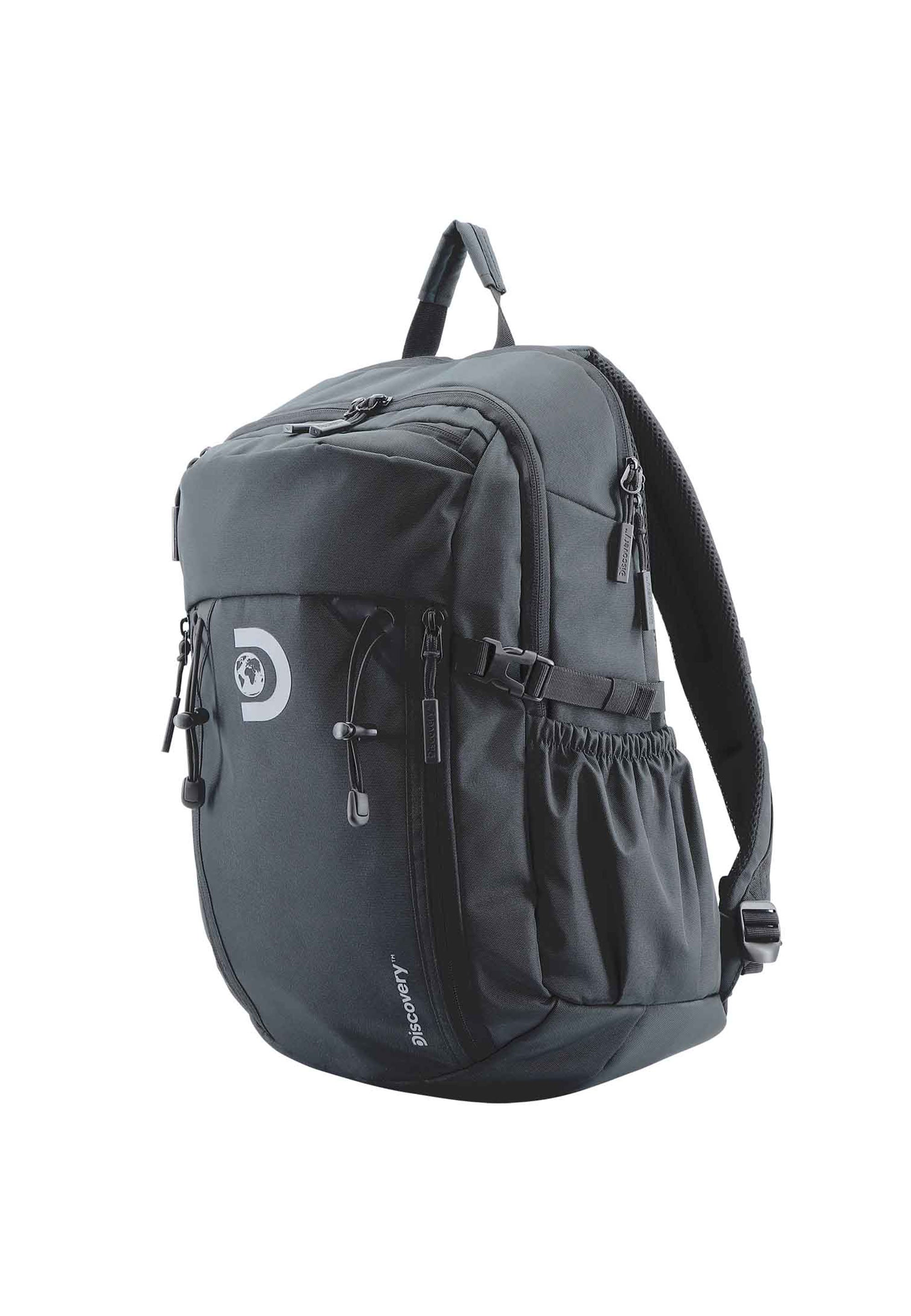 Discovery Metropolis Laptop Backpack / School Backpack -D00213 Black