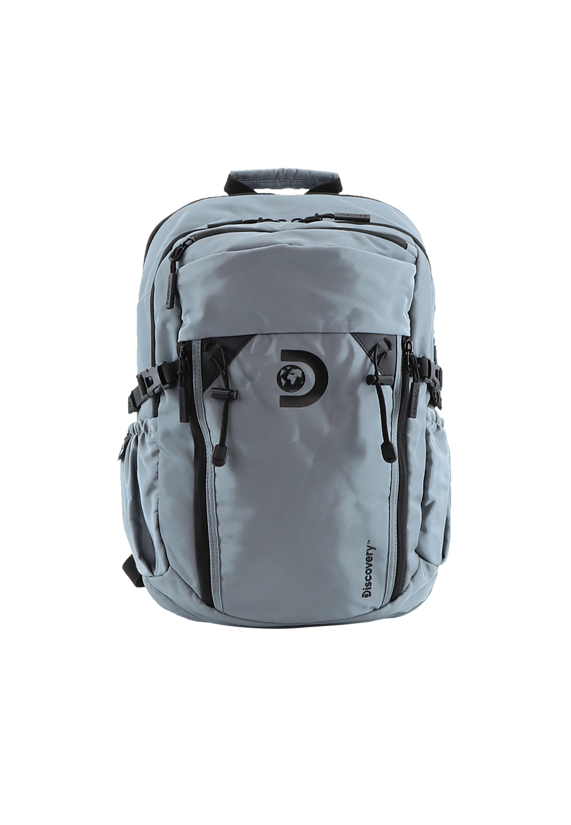 Discovery Metropolis Laptop Backpack / School Backpack -D00213 Grey