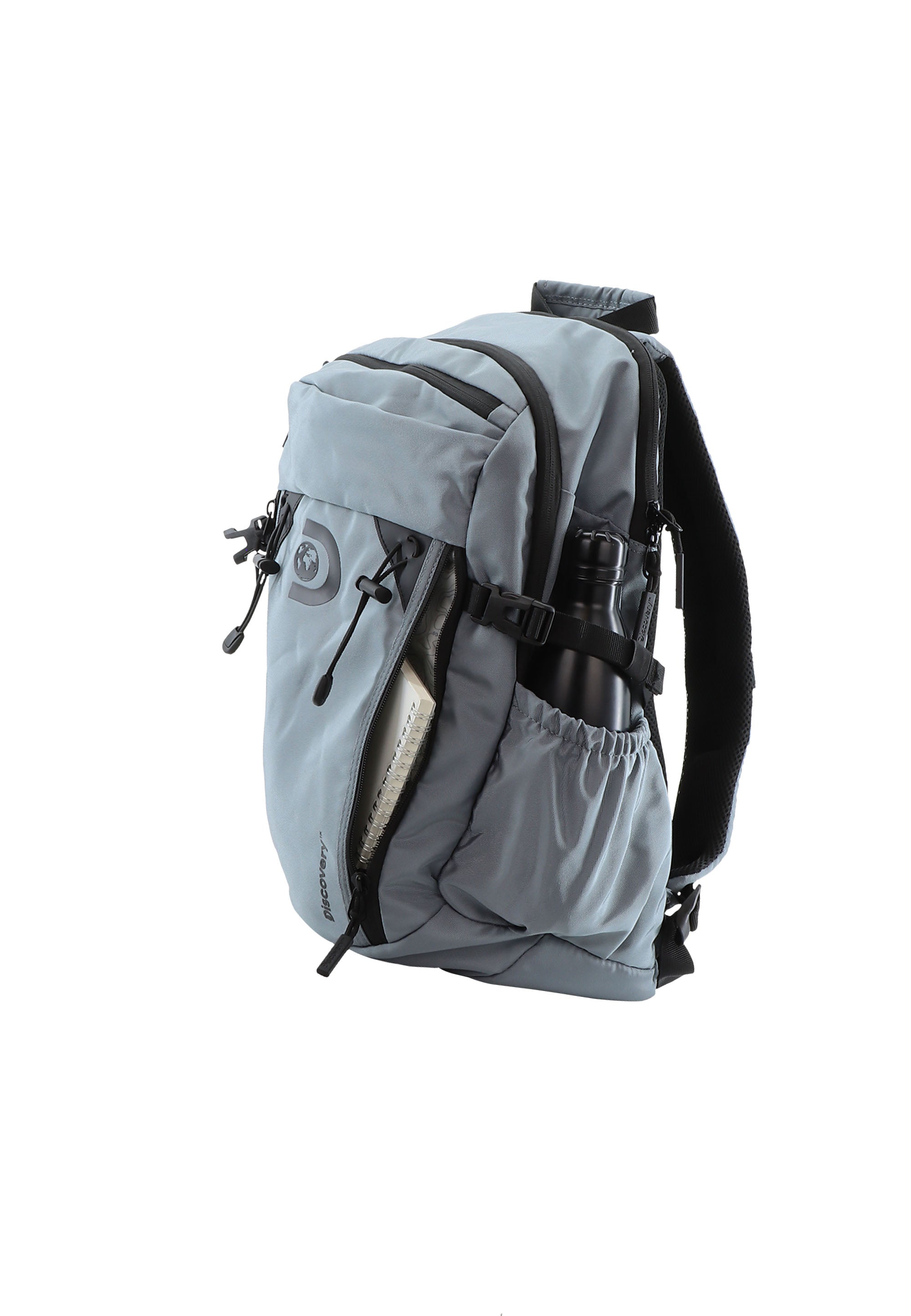 Discovery Metropolis Laptop Backpack / School Backpack -D00213 Grey