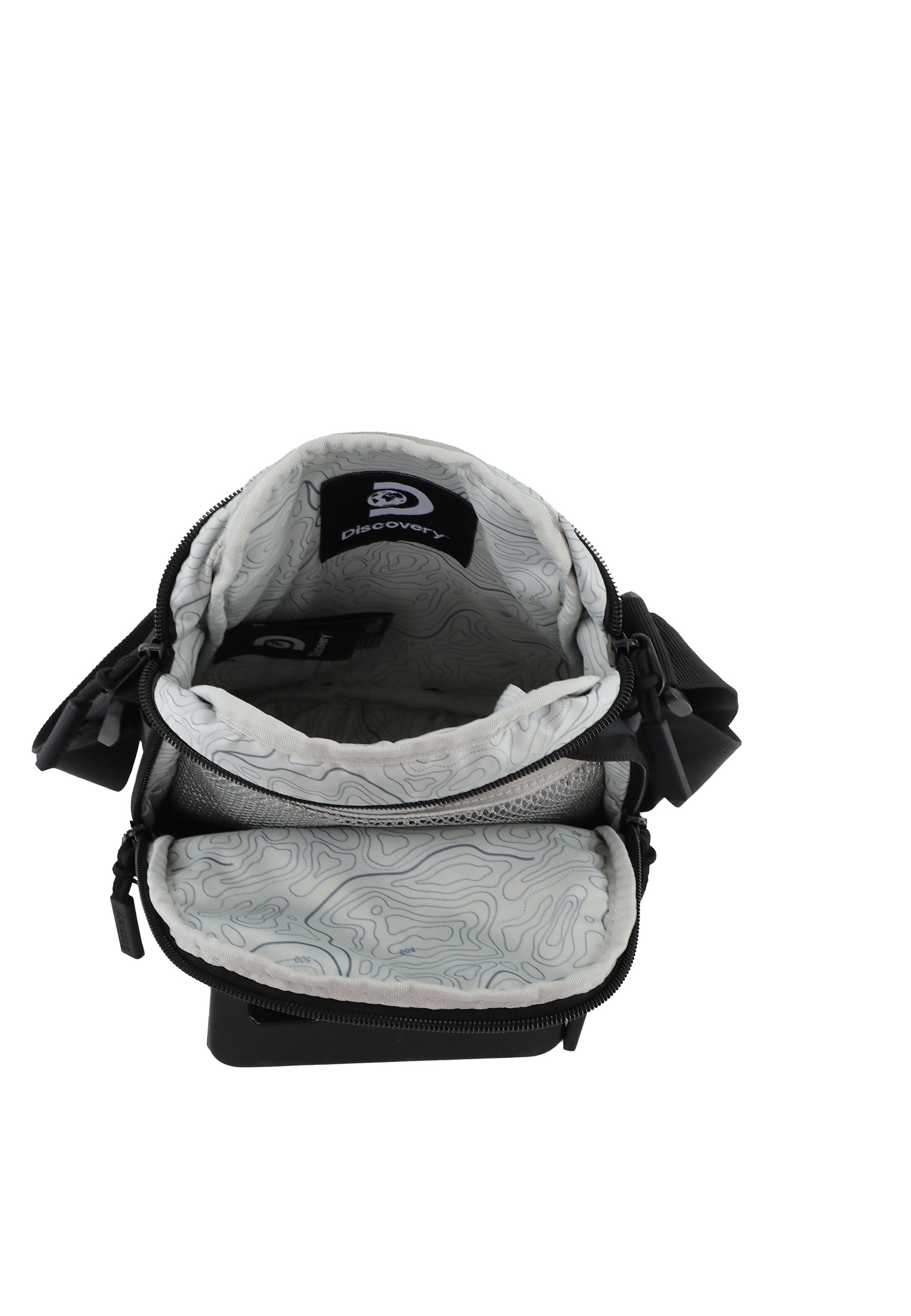 Discovery Metropolis Crossbody Bag / Shoulder Bag / Utility Bag Black