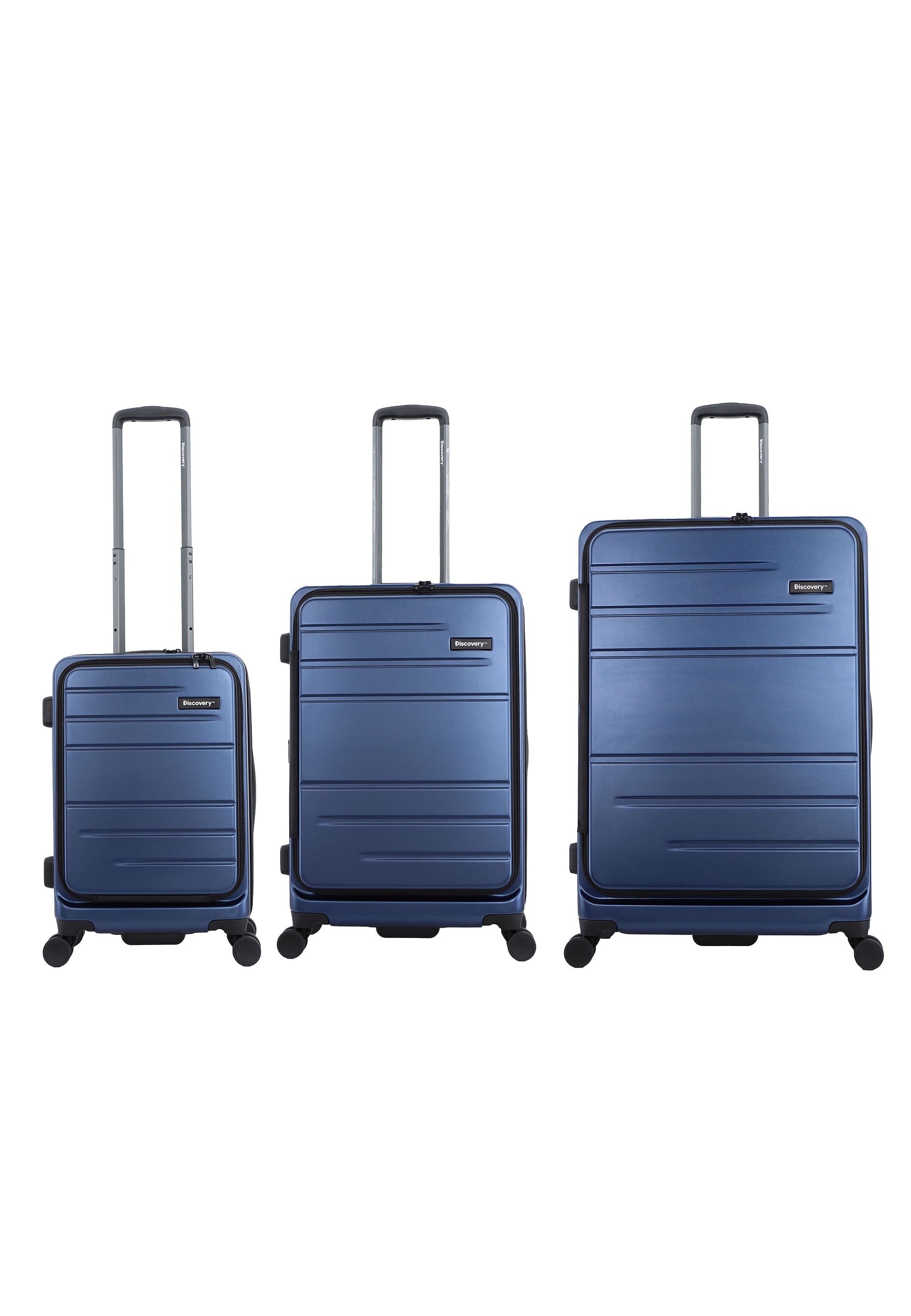 Discovery Patrol Hard Suitcase set / Luggage set / Trolley set Blue