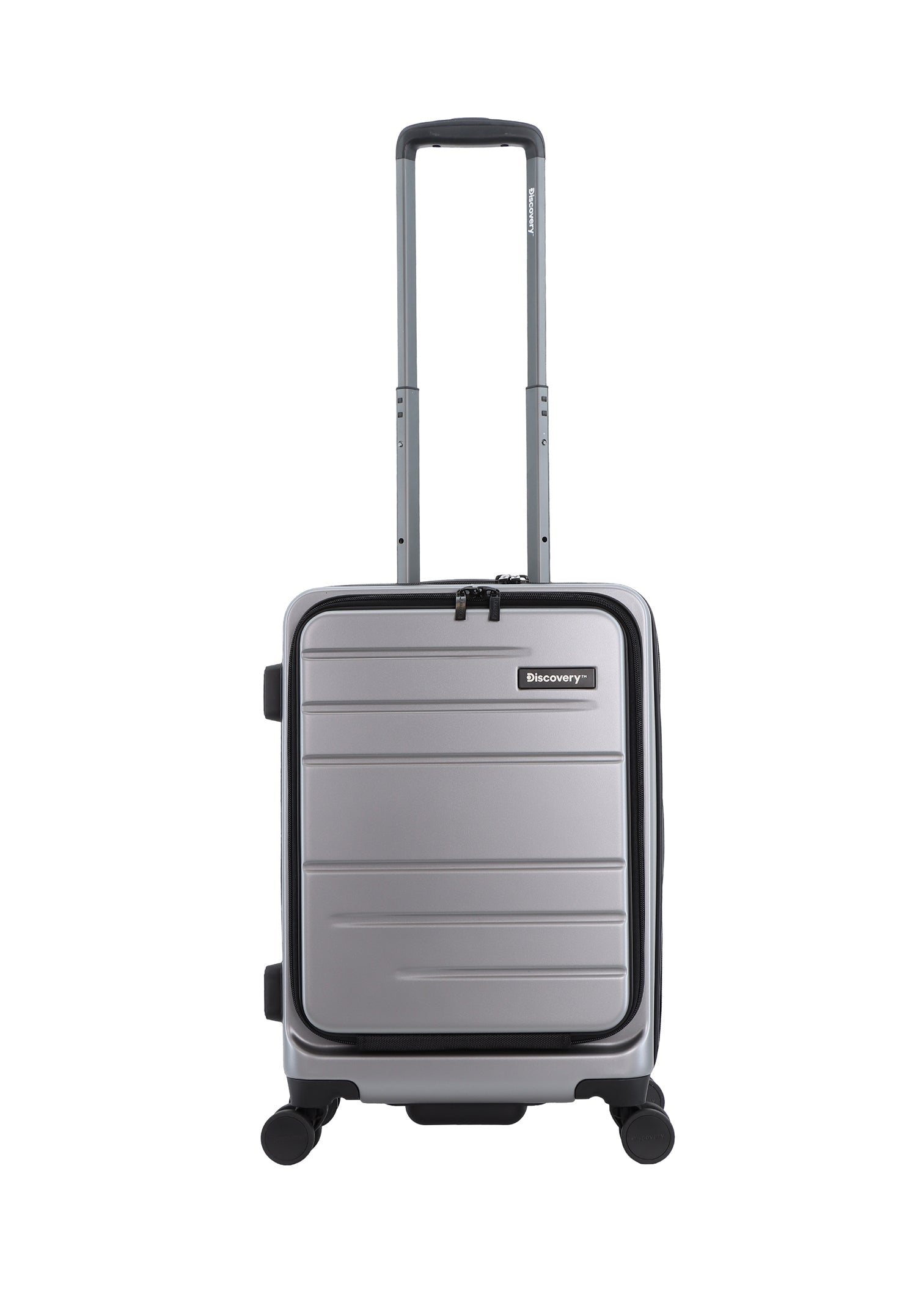 Discovery Patrol Hard Suitcase set / Luggage set / Trolley set Silver