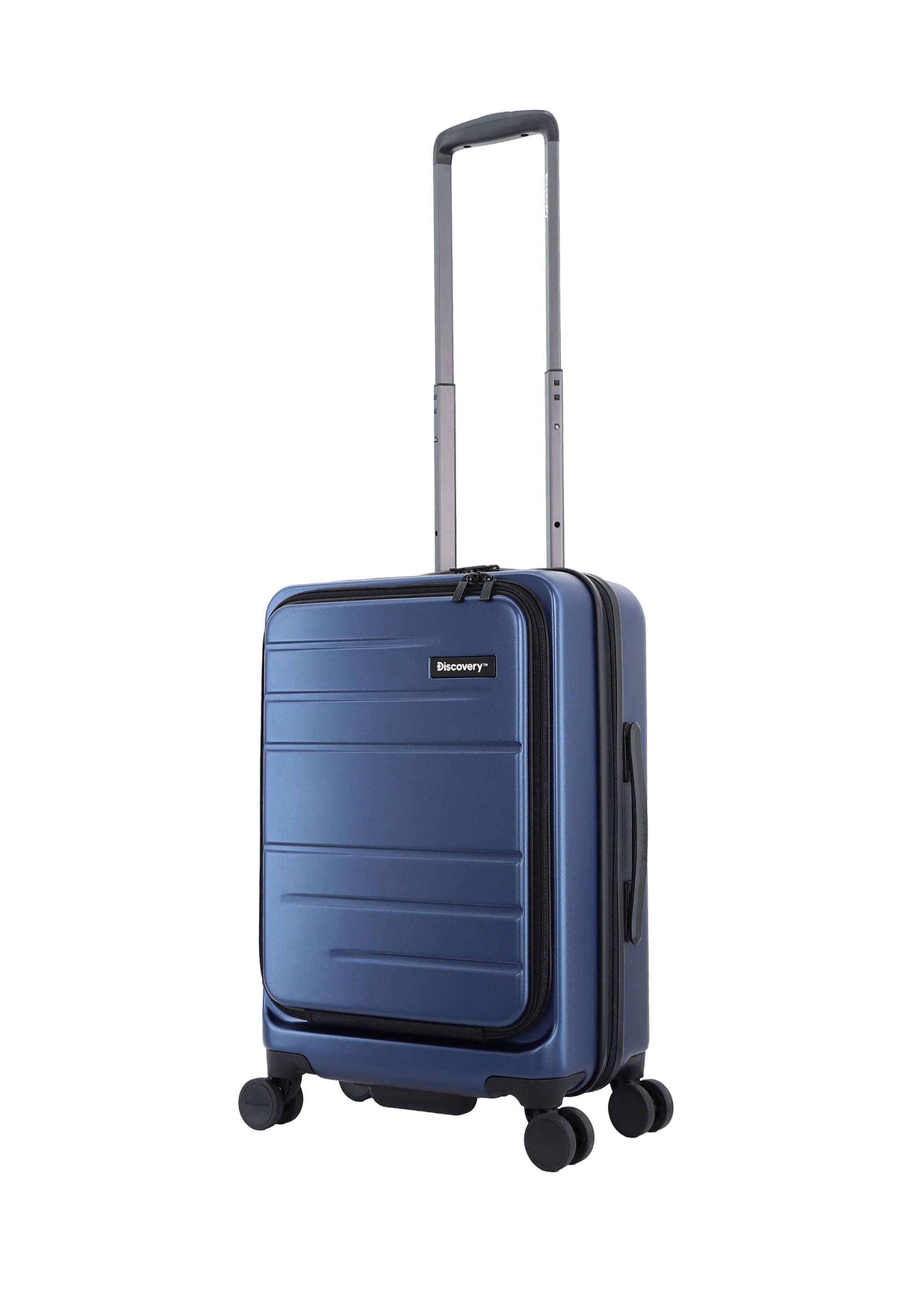 Discovery Patrol Handluggage Hard Suitcase / Luggage / Trolley - 56 cm (Small) Blue