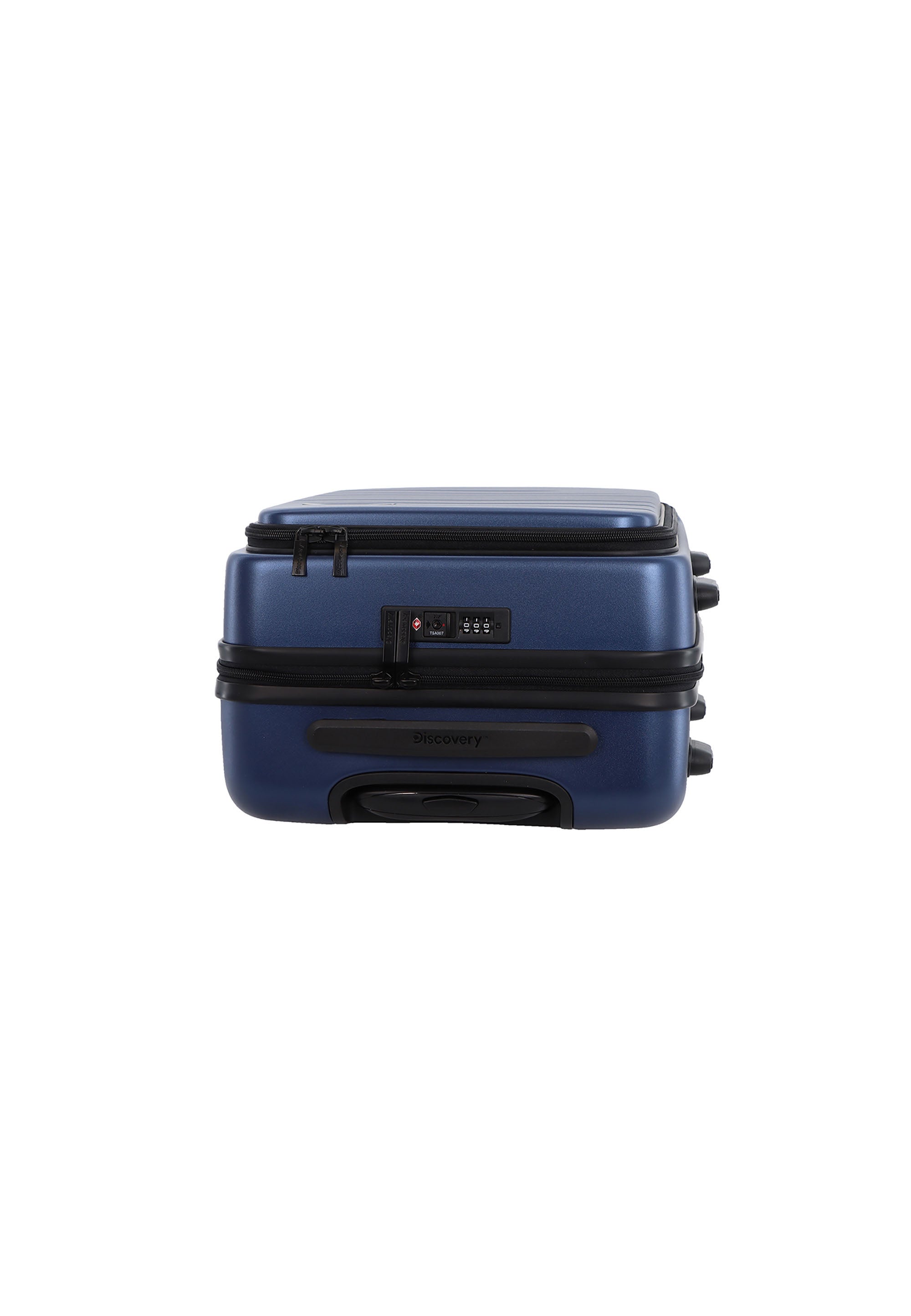 Discovery Patrol Handluggage Hard Suitcase / Luggage / Trolley - 56 cm (Small) Blue