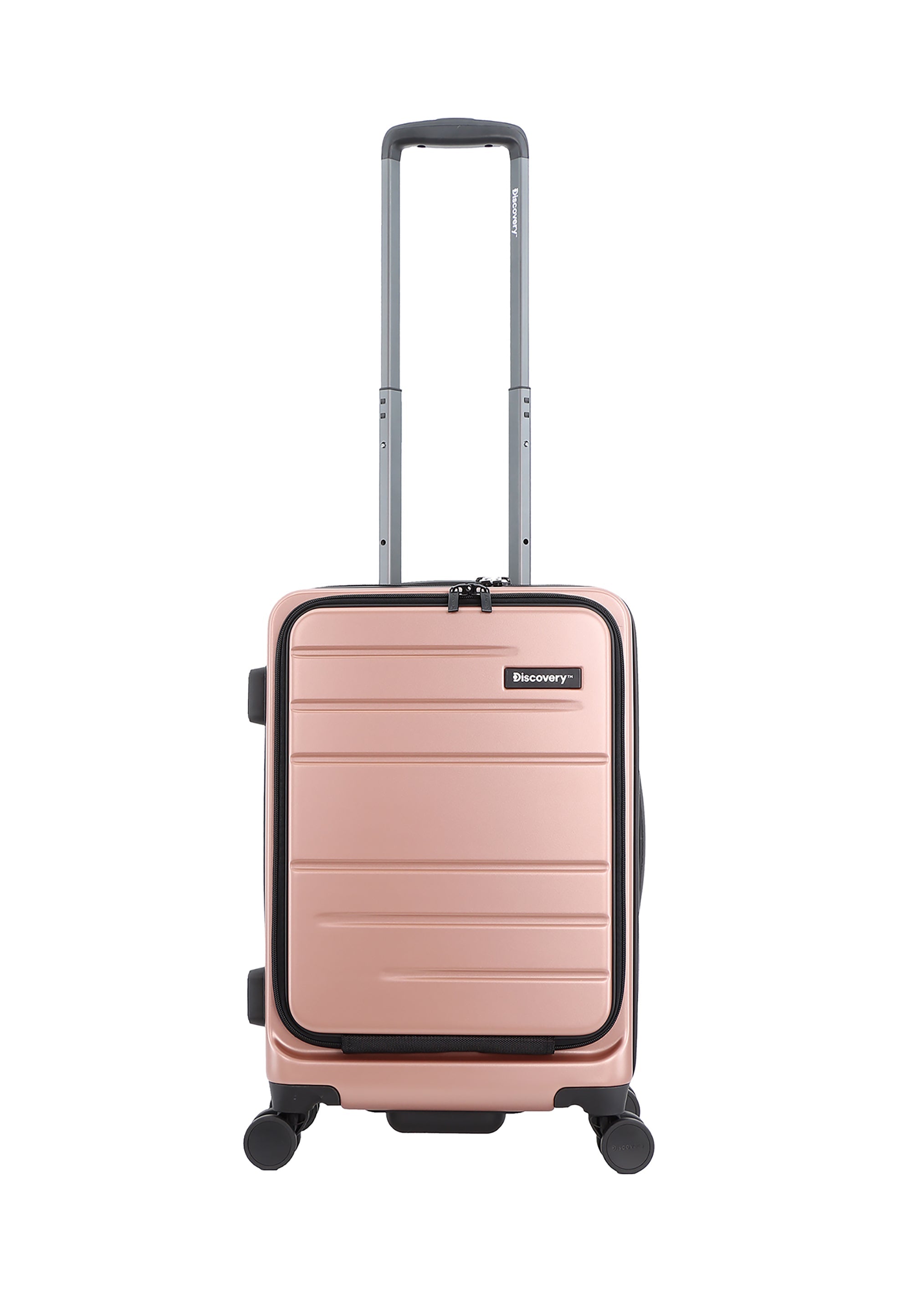 Discovery Patrol Handluggage Hard Suitcase / Luggage / Trolley - 56 cm (Small) Pink
