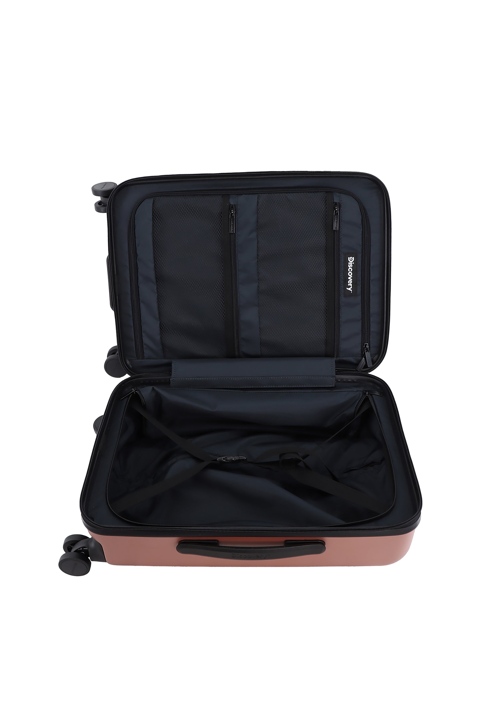 Discovery Patrol Handluggage Hard Suitcase / Luggage / Trolley - 56 cm (Small) Pink