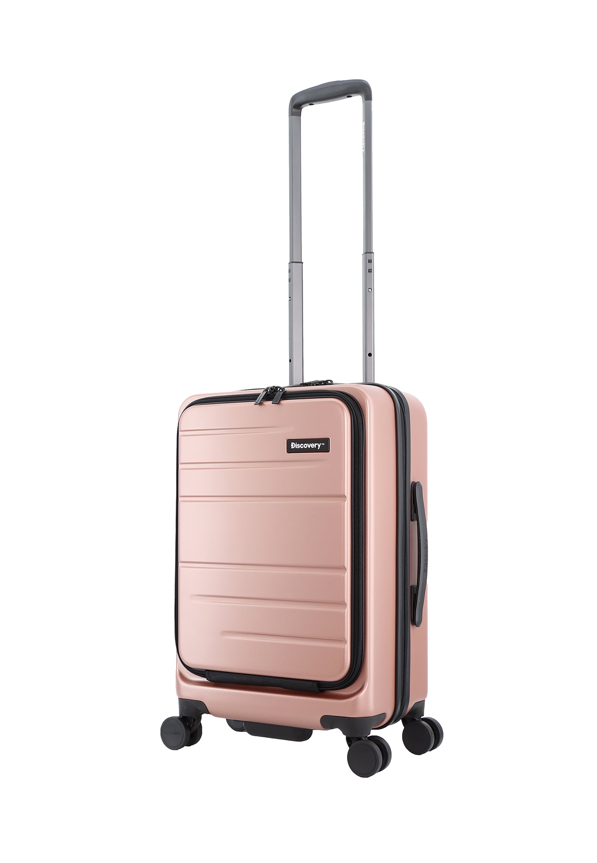Discovery Patrol Handluggage Hard Suitcase / Luggage / Trolley - 56 cm (Small) Pink