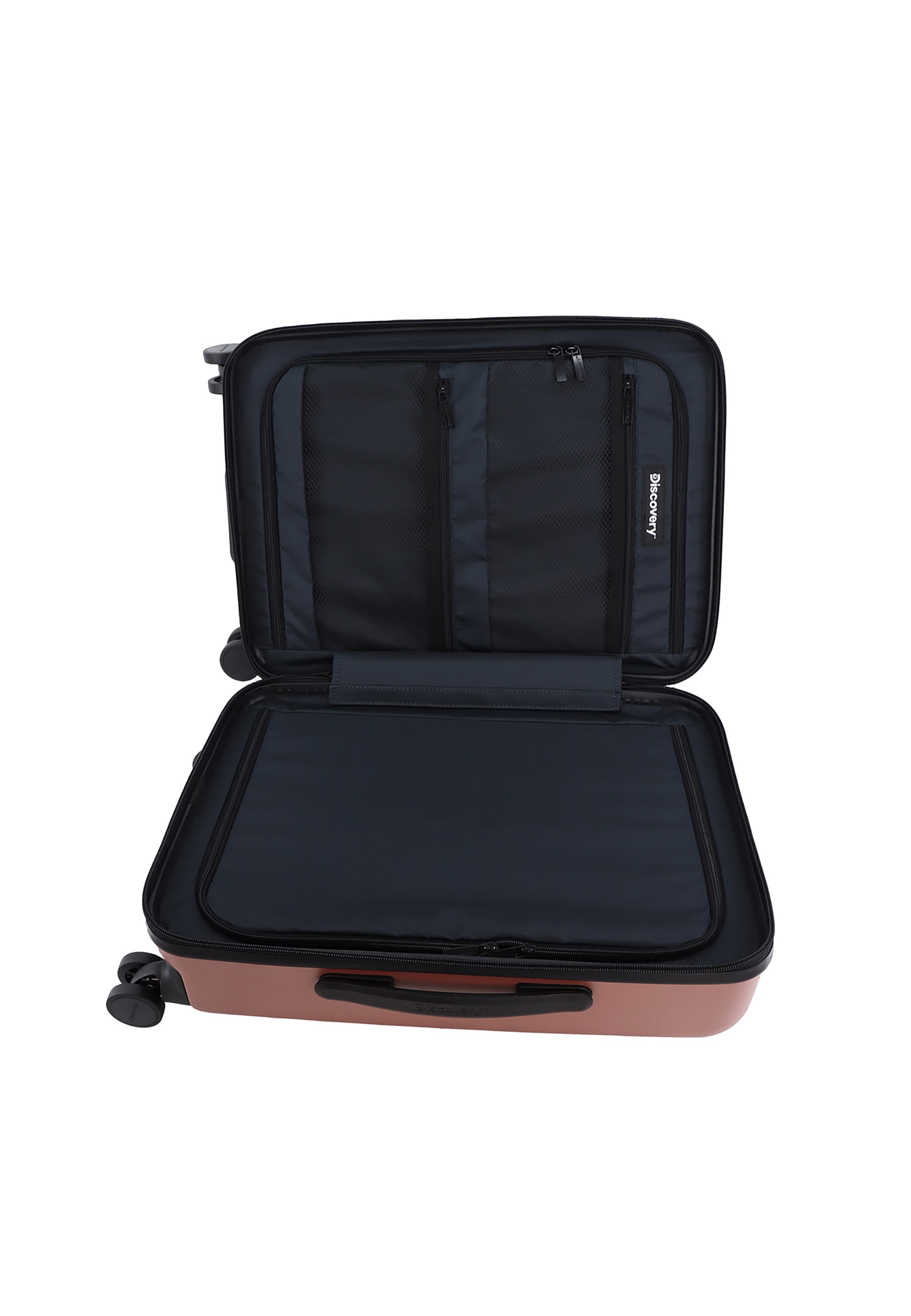 Discovery Patrol Handluggage Hard Suitcase / Luggage / Trolley - 56 cm (Small) Pink