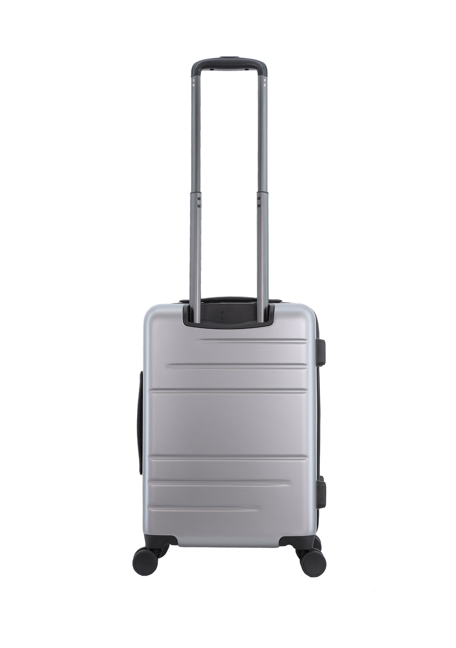 Discovery Patrol Handluggage Hard Suitcase / Luggage / Trolley - 56 cm (Small) Silver