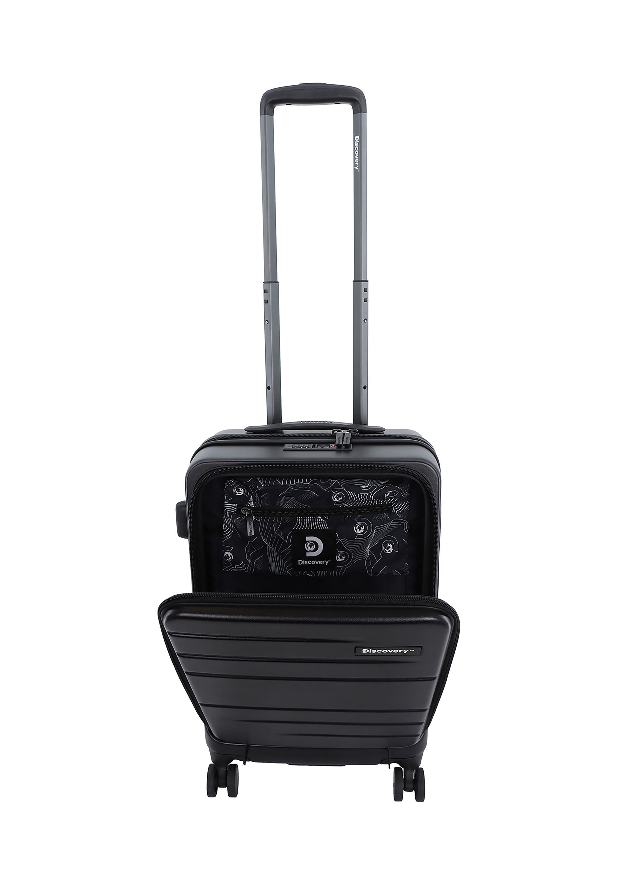 Discovery Patrol Handluggage Hard Suitcase / Luggage / Trolley - 56 cm (Small) Anthracite
