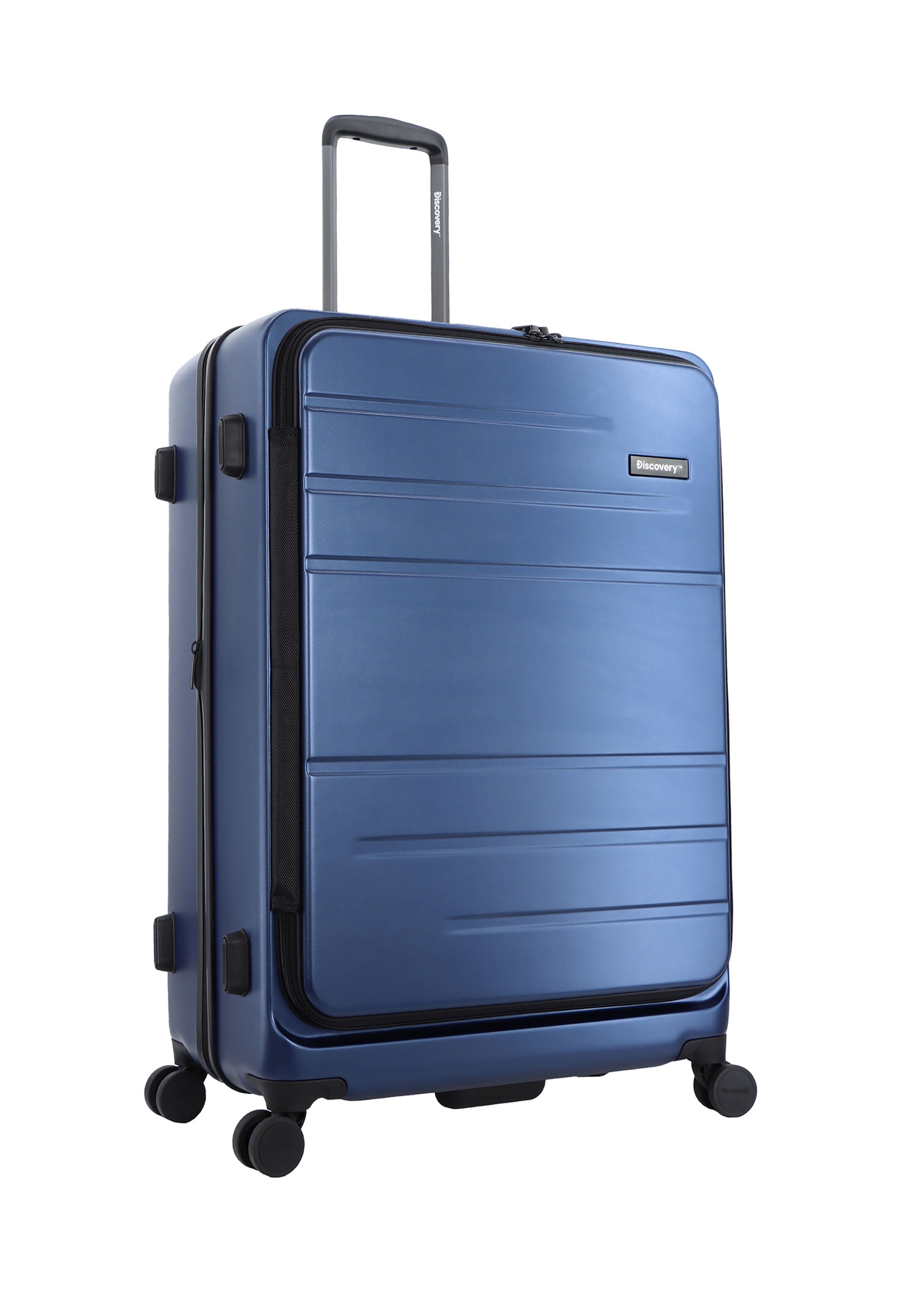 Discovery Patrol Hard Suitcase / Luggage / Trolley - 78 cm (Large) Blue