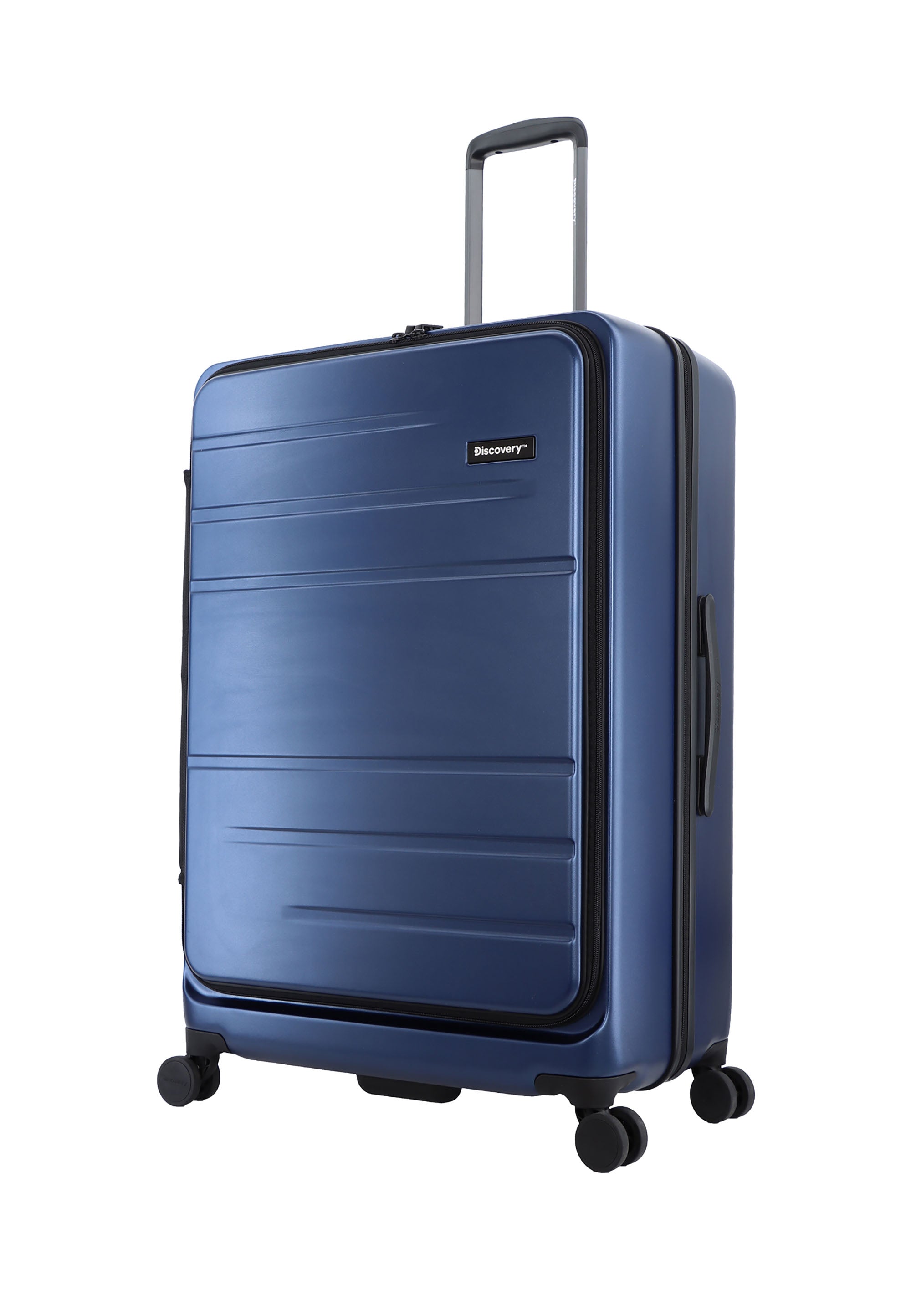 Discovery Patrol Hard Suitcase / Luggage / Trolley - 78 cm (Large) Blue
