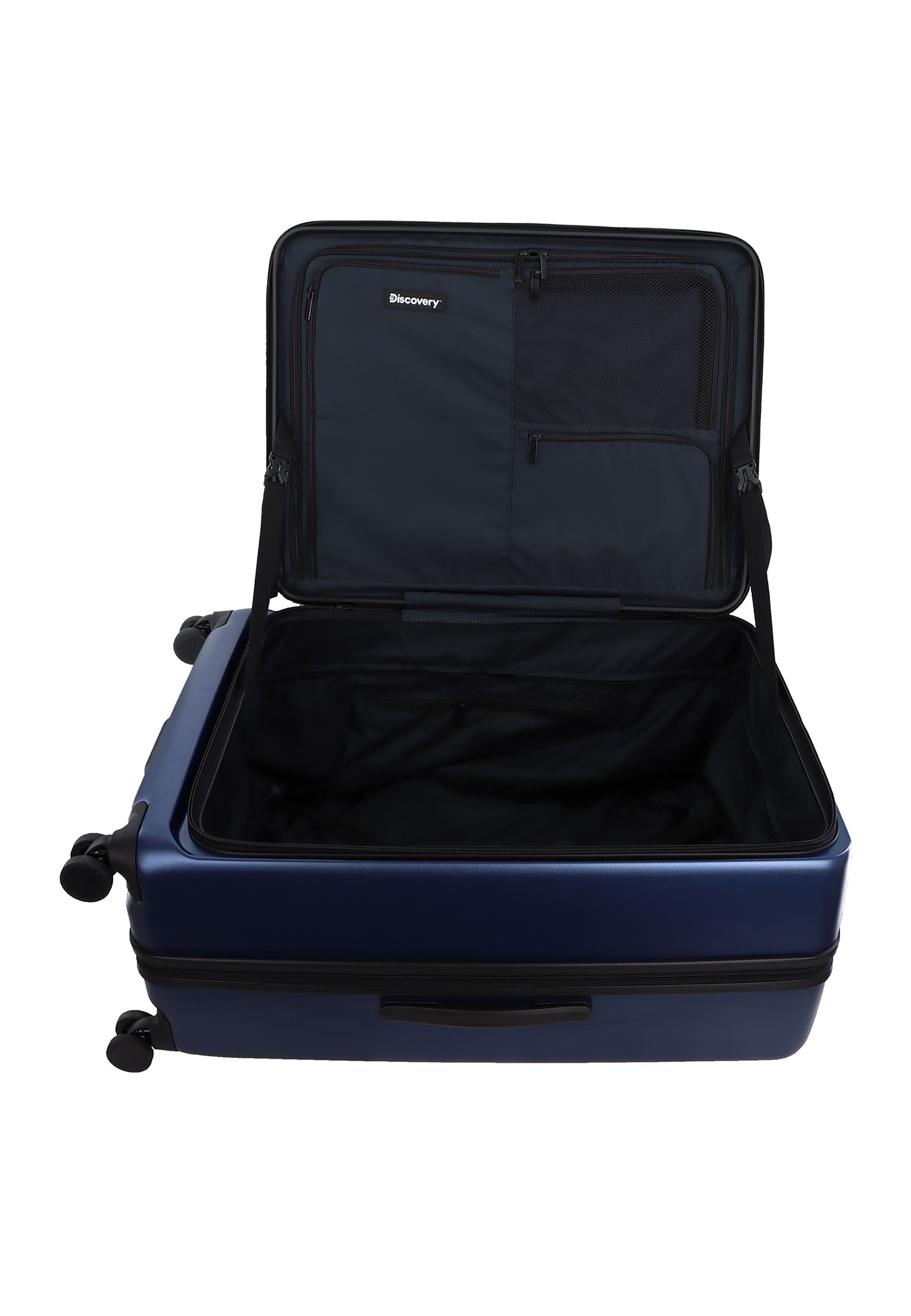 Discovery Patrol Hard Suitcase / Luggage / Trolley - 78 cm (Large) Blue