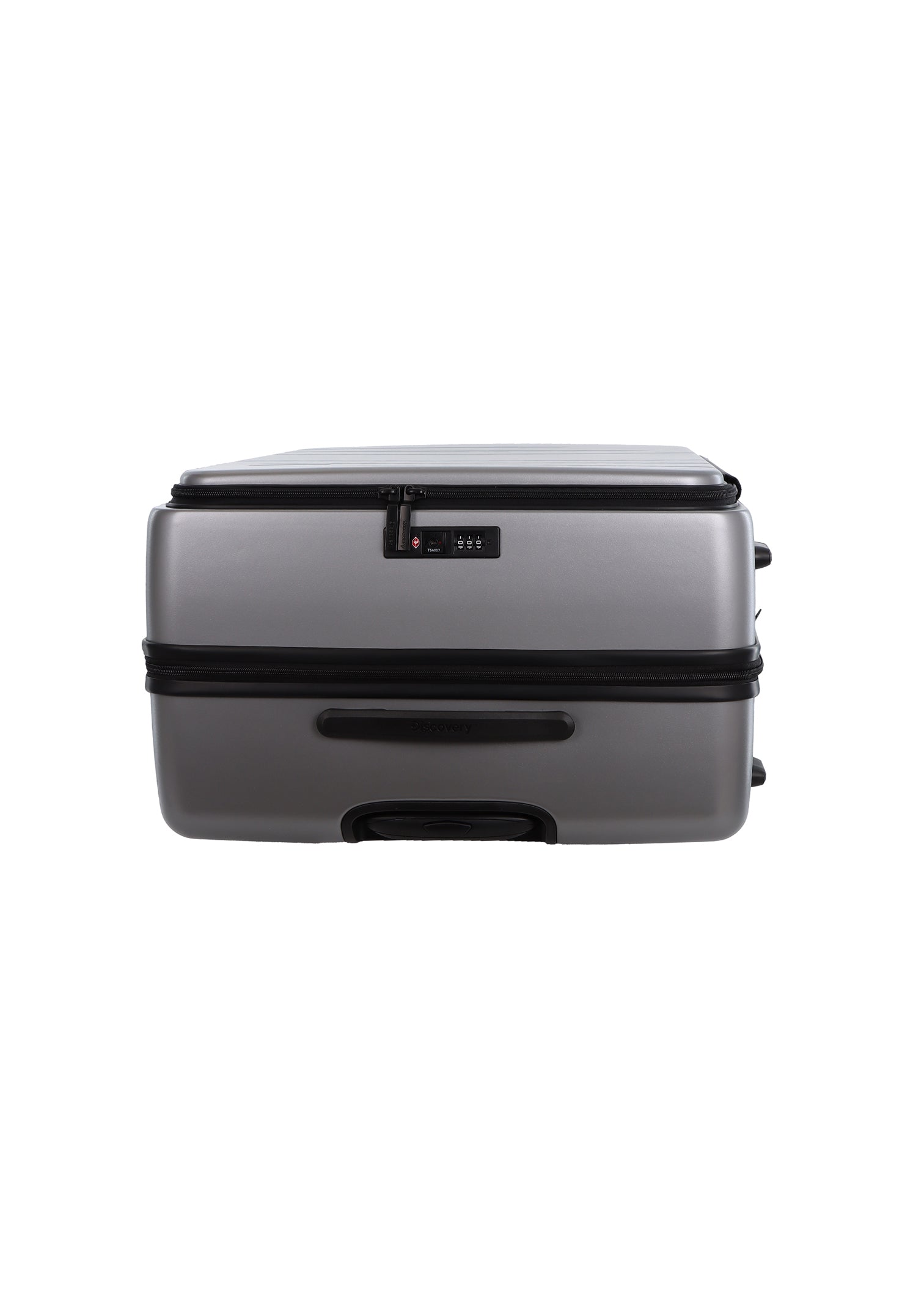 Discovery Patrol Hard Suitcase / Luggage / Trolley - 78 cm (Large) Silver