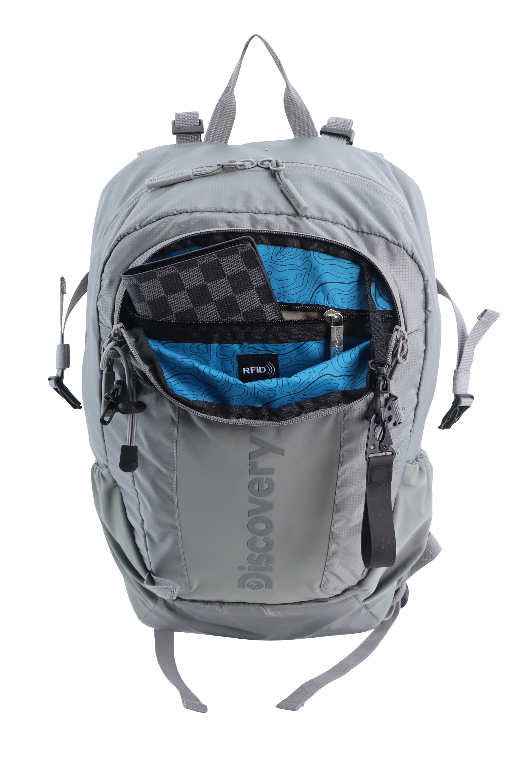 Discovery Outdoor Backpack / School Backpack - D00611 Grey