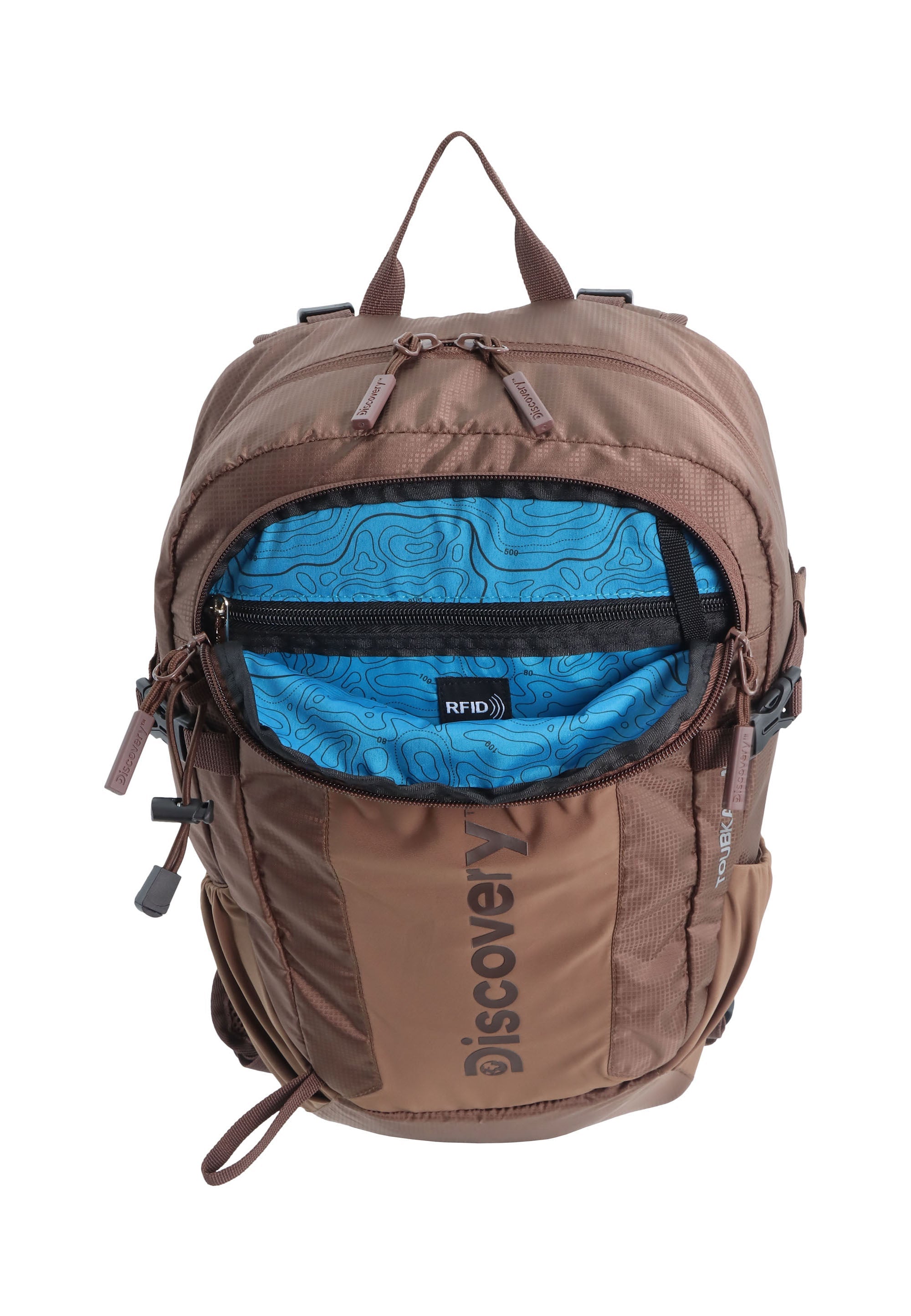 Discovery Outdoor Backpack / School Backpack - D00611 Brown