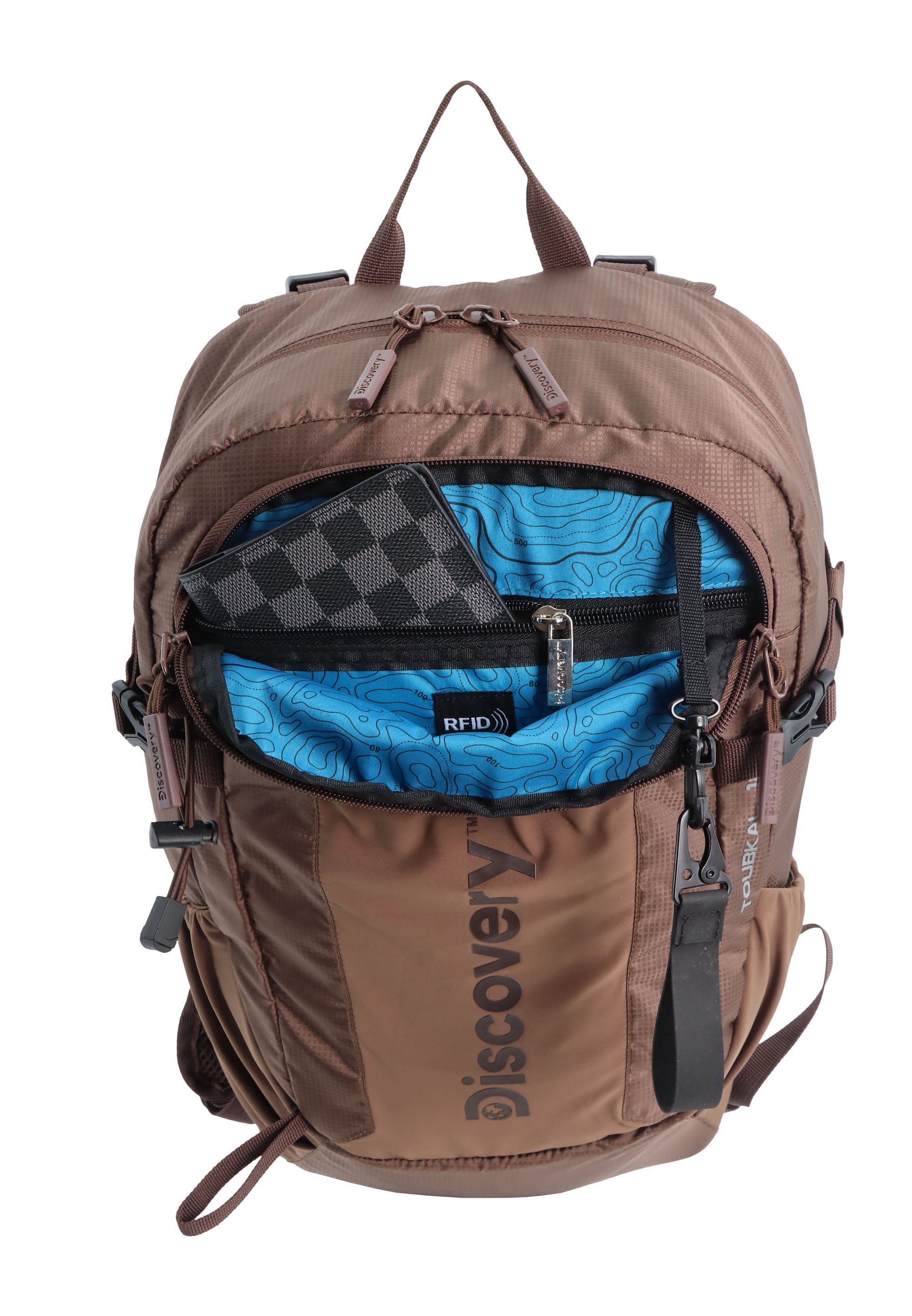 Discovery Outdoor Backpack / School Backpack - D00611 Brown