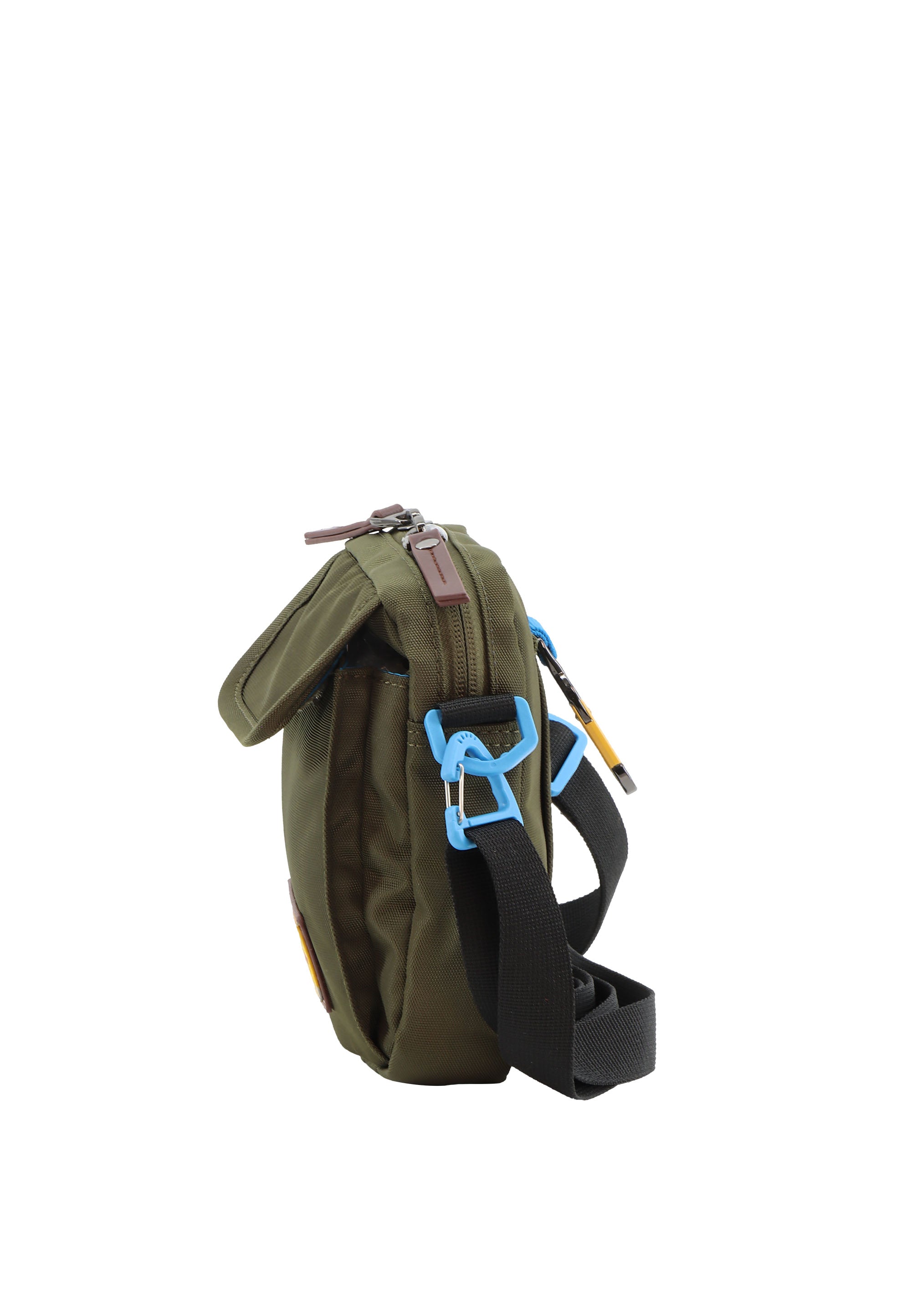 Discovery Icon Crossbody Bag / Shoulder Bag / Utility Bag with Flap - D00710 Khaki