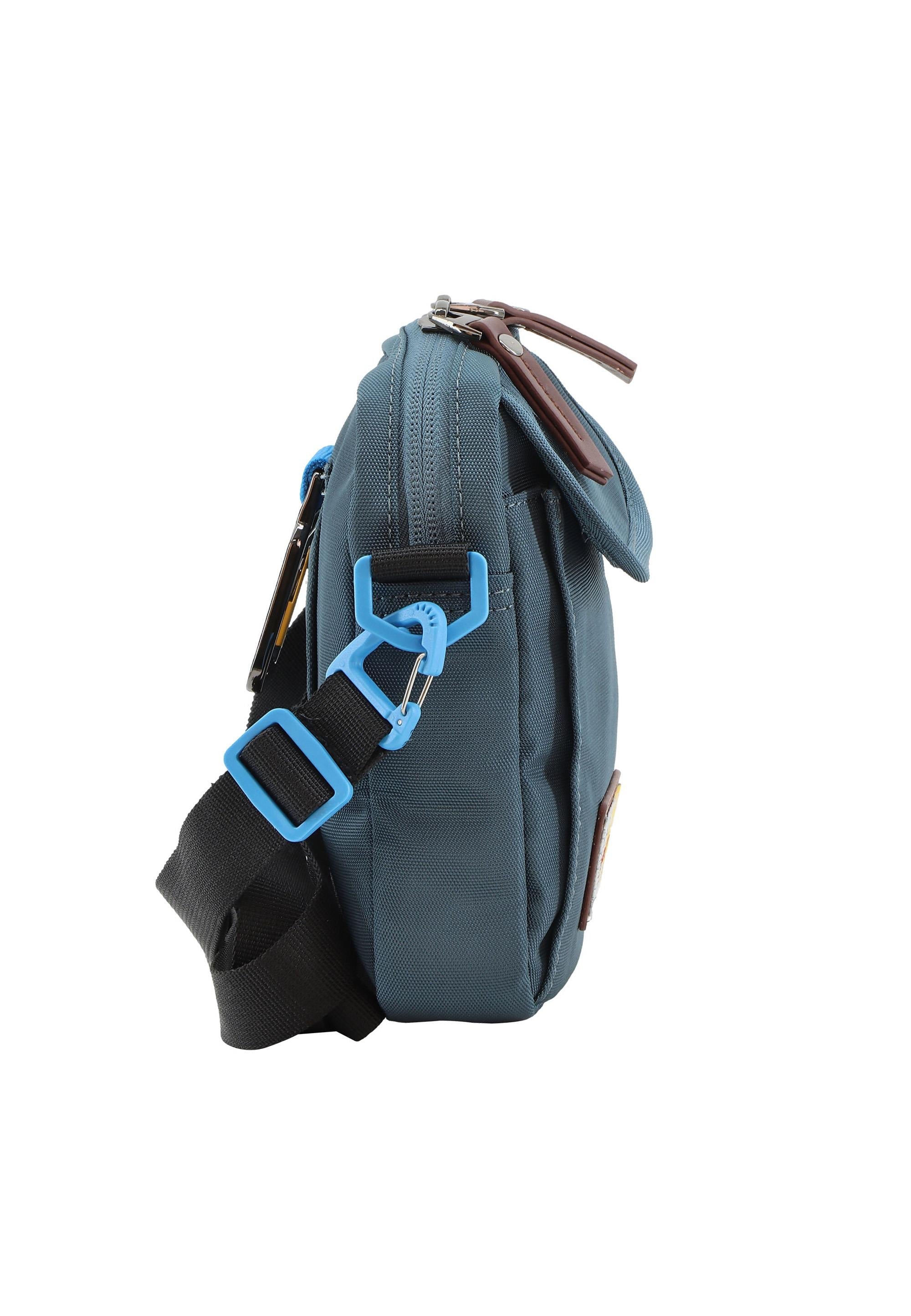 Discovery Icon Crossbody Bag / Shoulder Bag / Utility Bag with Flap - D00710 Blue