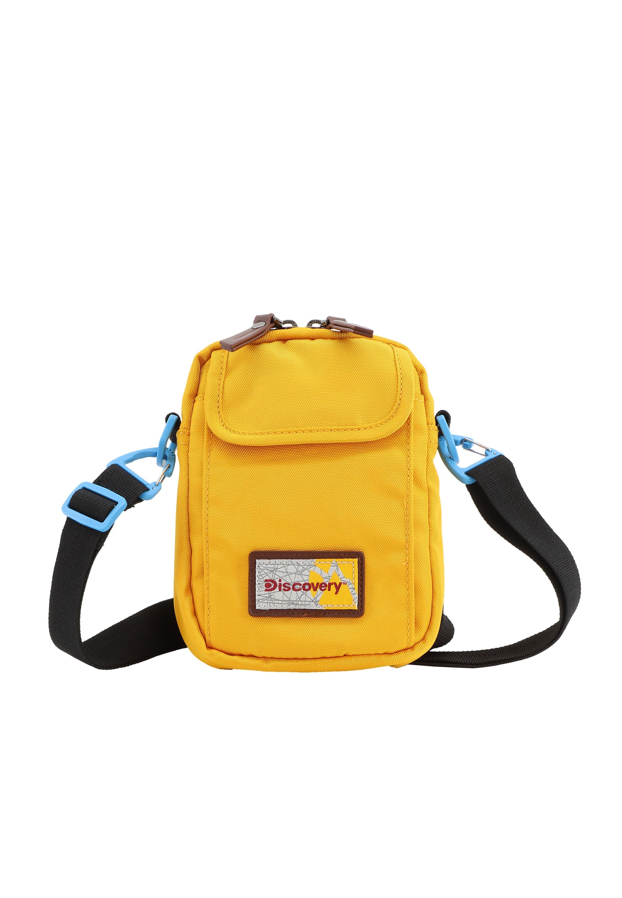 Discovery Icon Crossbody Bag / Shoulder Bag / Utility Bag with Flap - D00710 Yellow