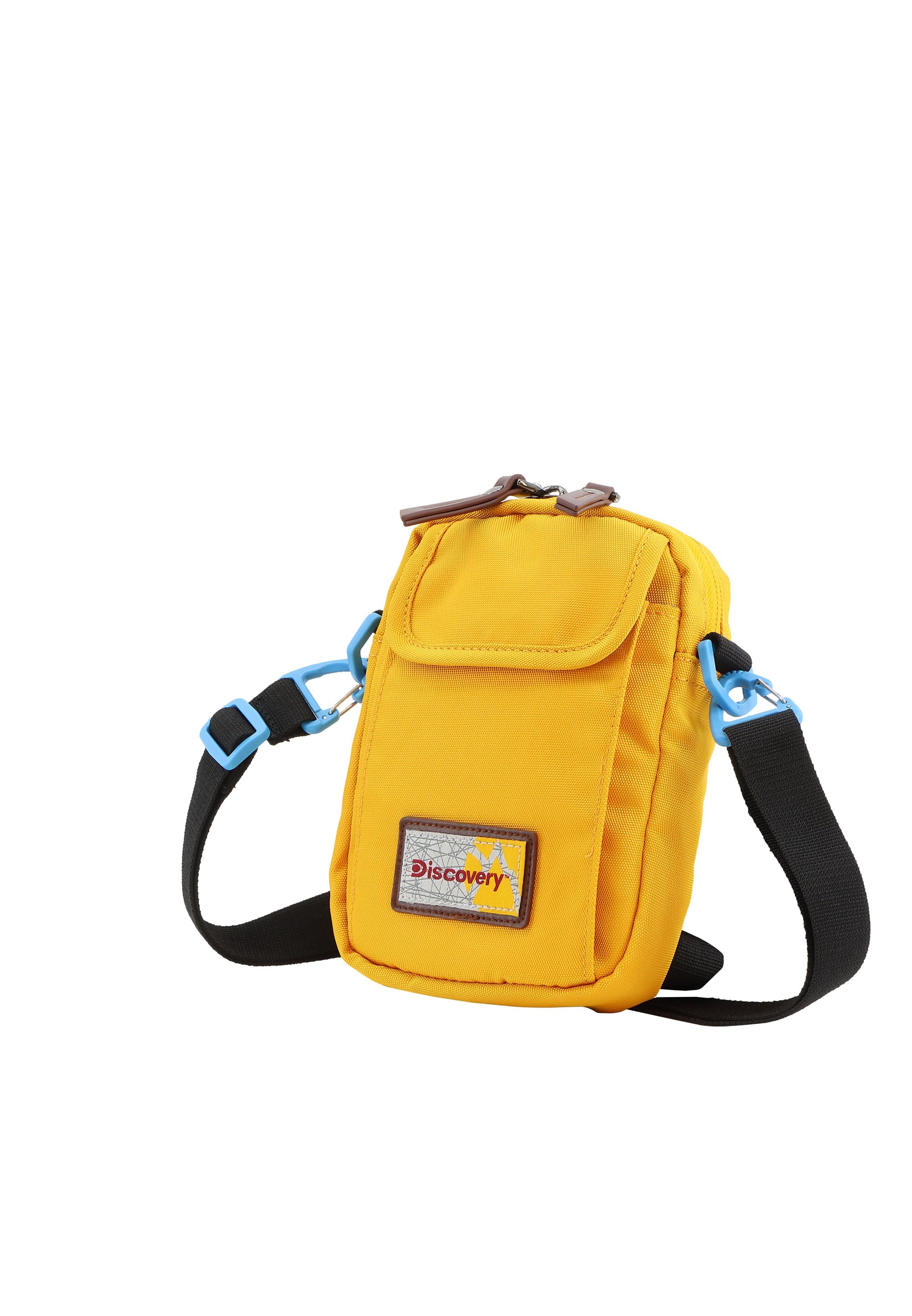 Discovery Icon Crossbody Bag / Shoulder Bag / Utility Bag with Flap - D00710 Yellow