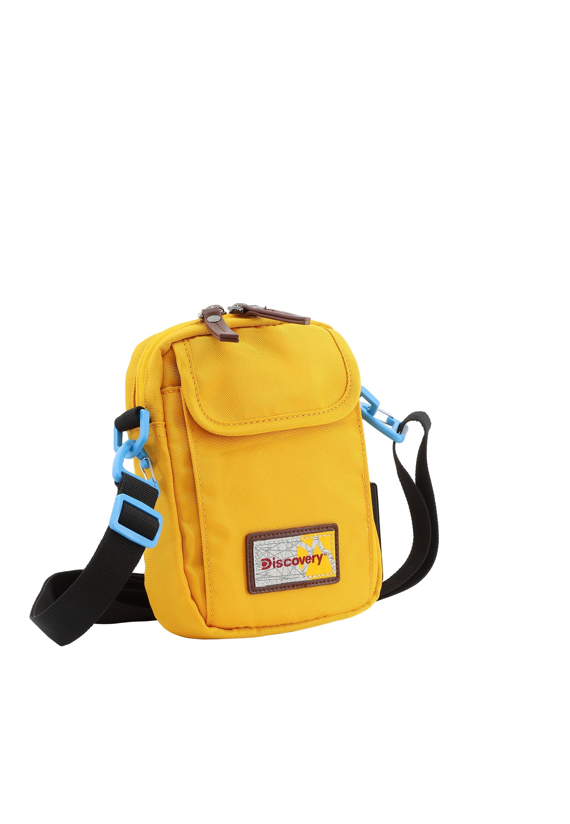 Discovery Icon Crossbody Bag / Shoulder Bag / Utility Bag with Flap - D00710 Yellow