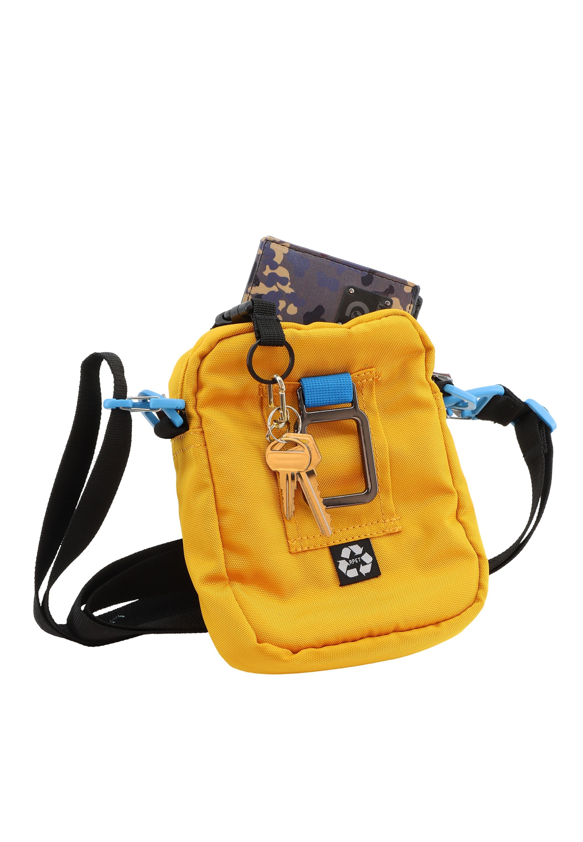 Discovery Icon Crossbody Bag / Shoulder Bag / Utility Bag with Flap - D00710 Yellow