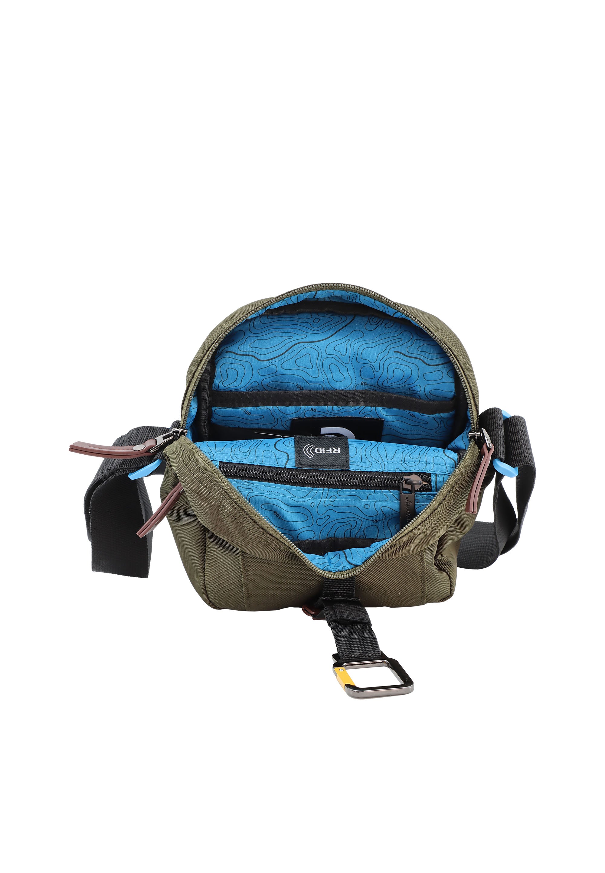 Discovery Icon Crossbody Bag / Shoulder Bag - D00711 Blue Khaki