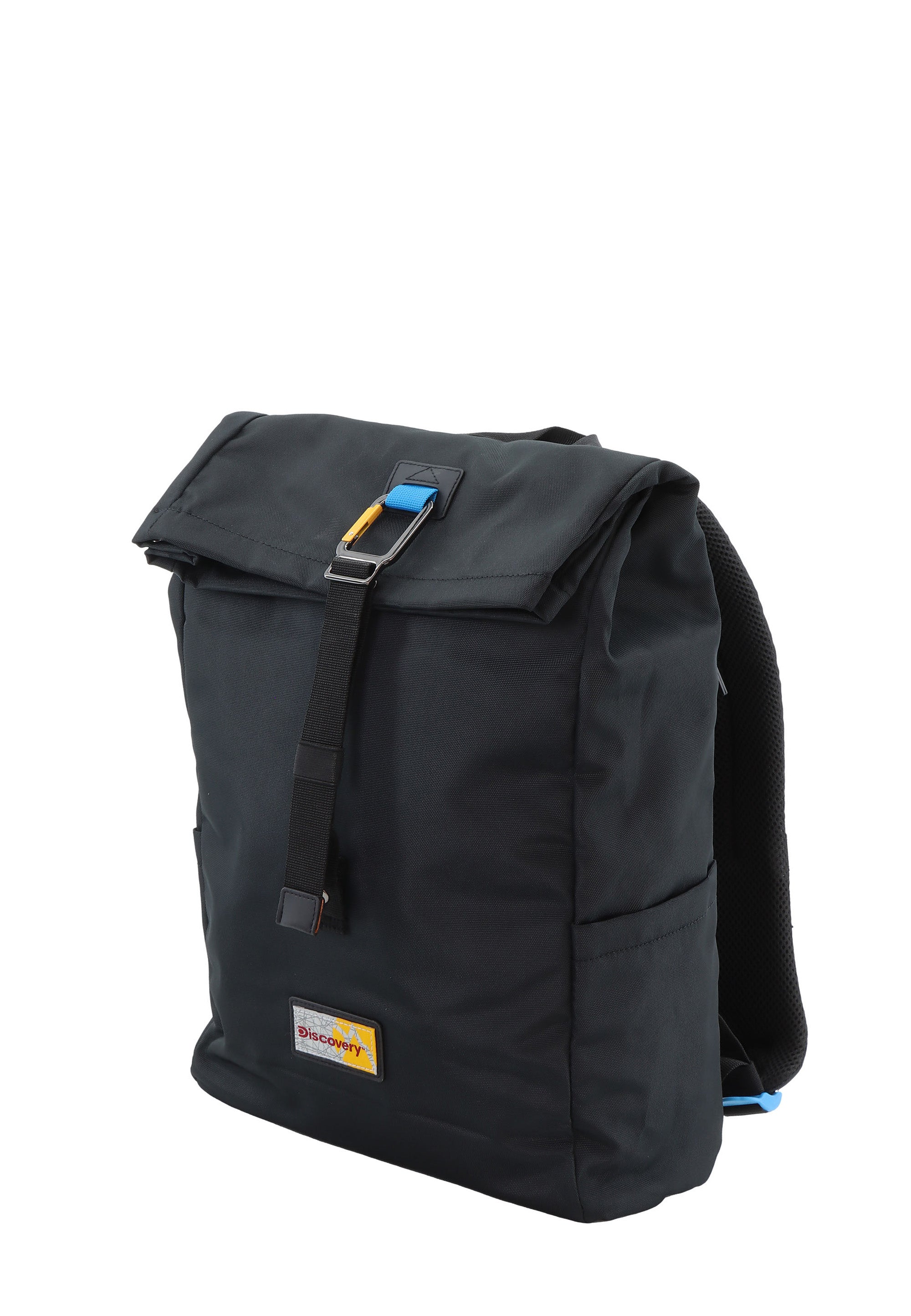 Discovery Icon Laptop Backpack / Rolltop Backpack - D00722 BLack