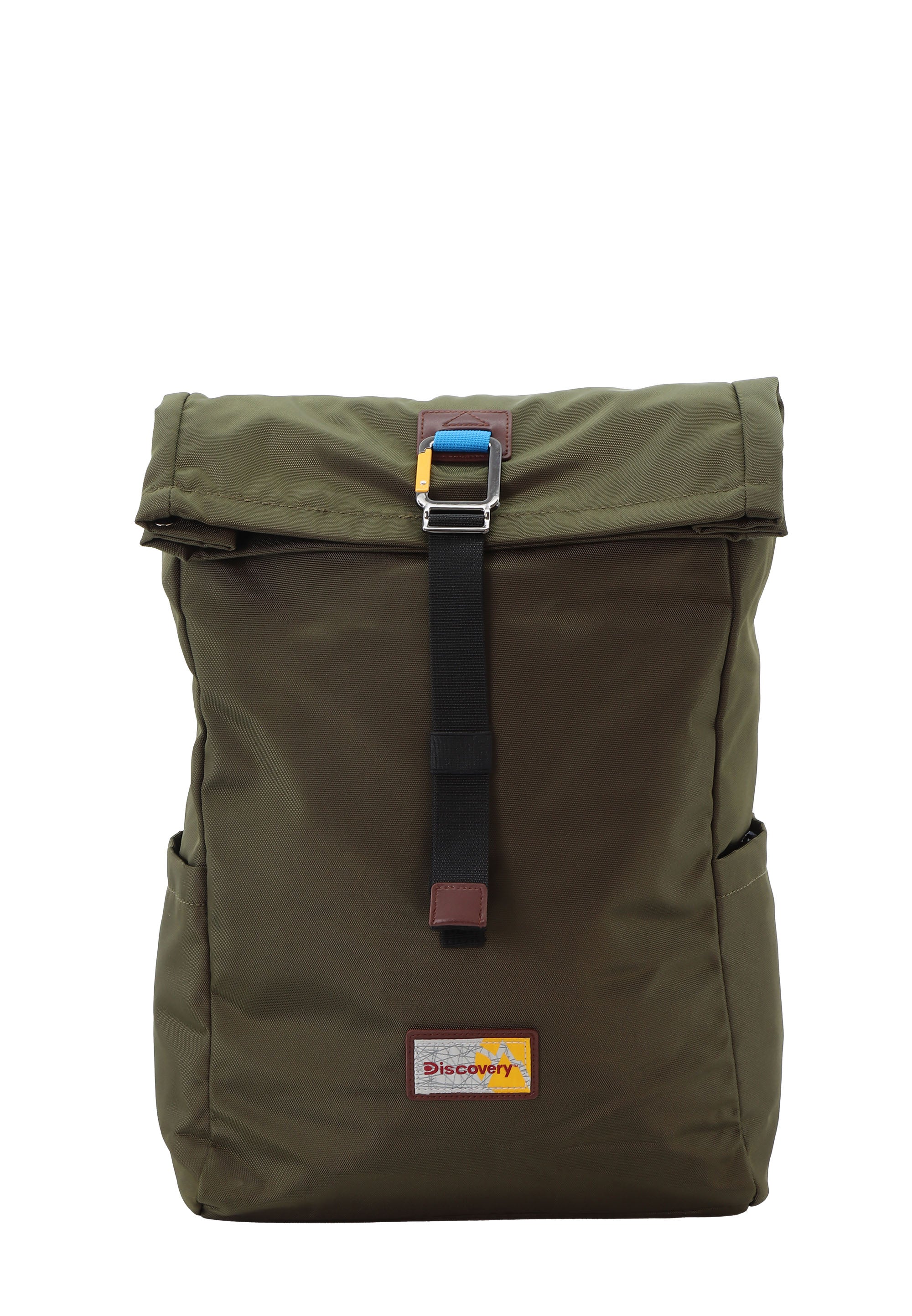 Discovery Icon Laptop Backpack / Rolltop Backpack - D00722 Khaki