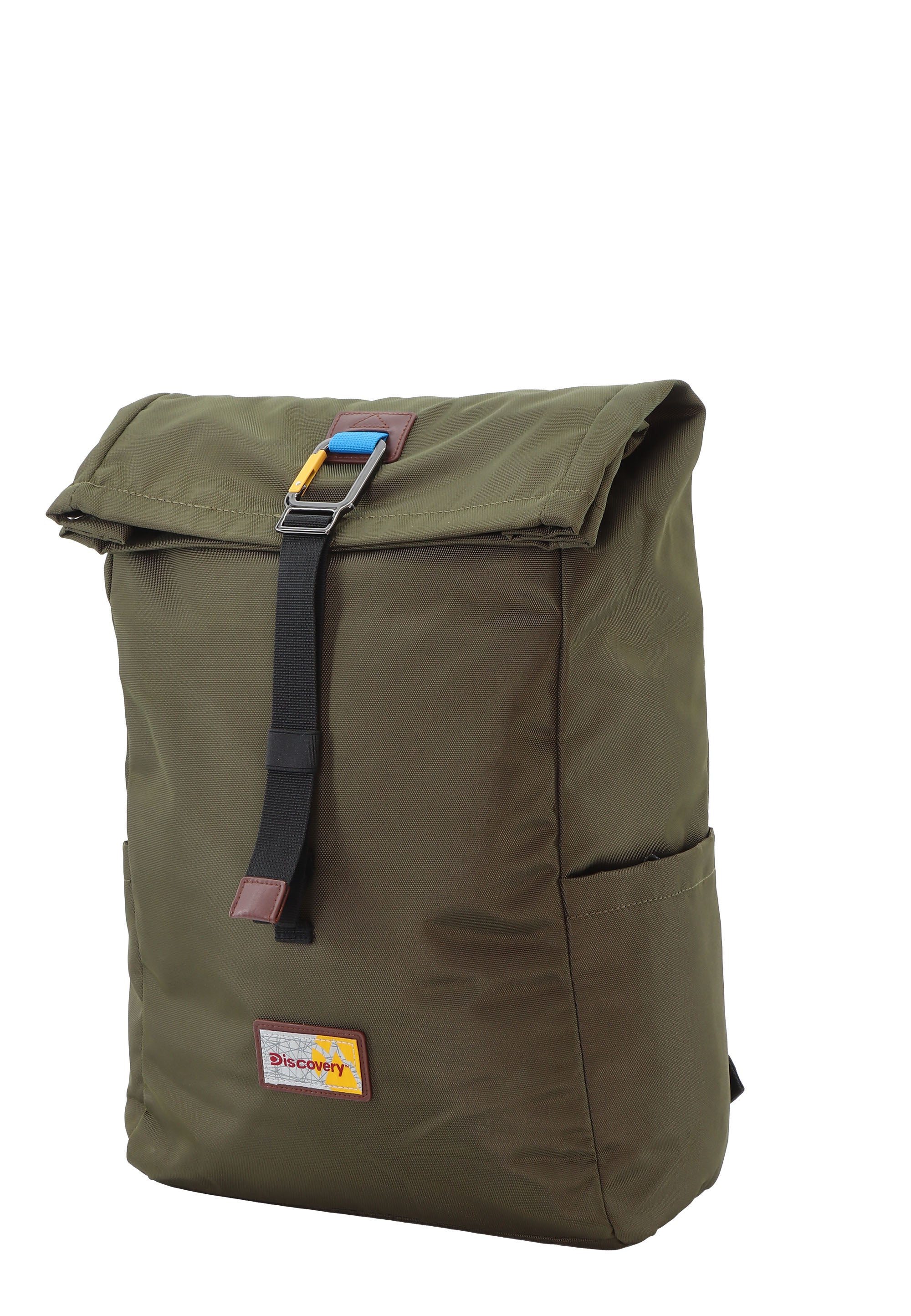 Discovery Icon Laptop Backpack / Rolltop Backpack - D00722 Khaki