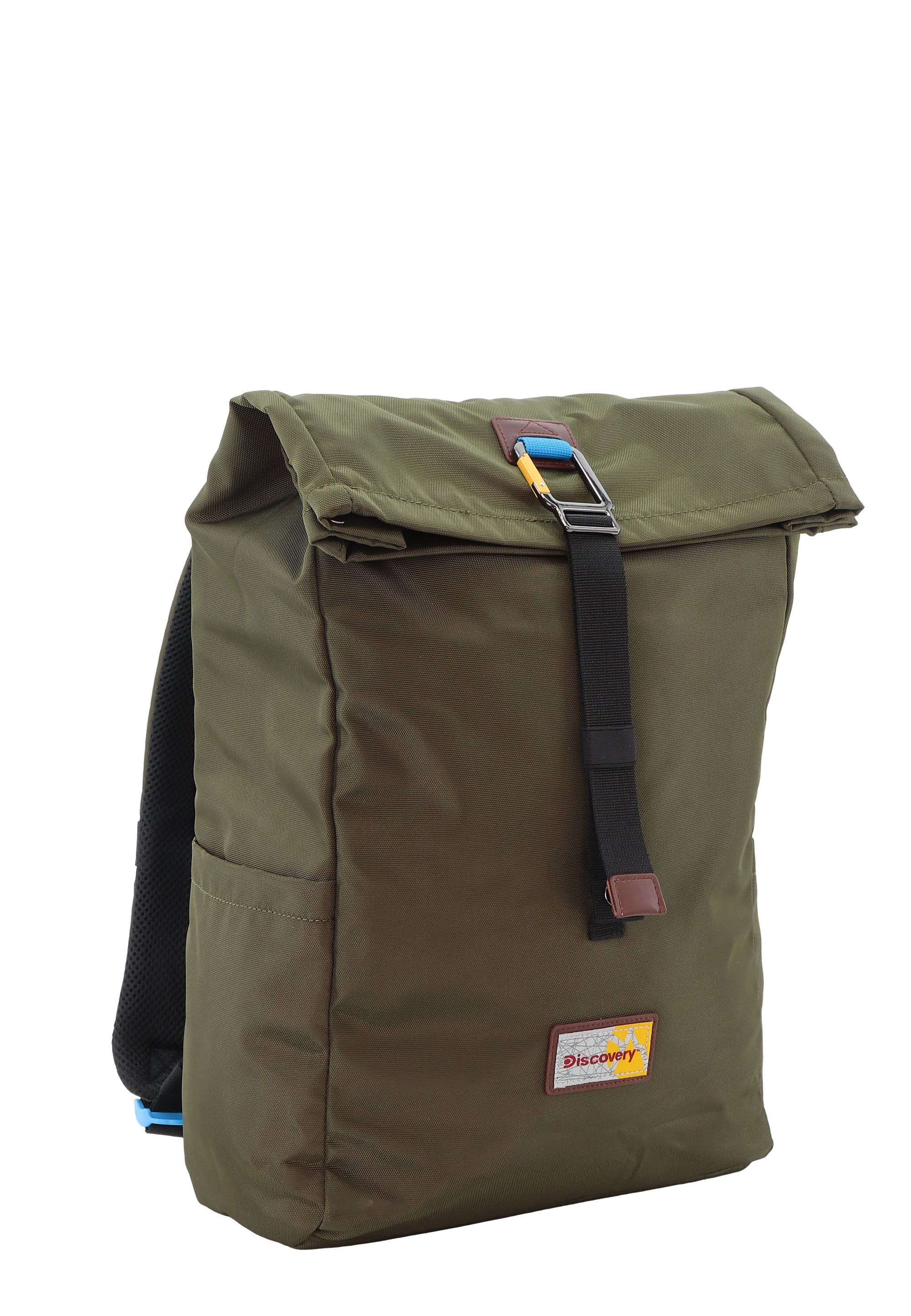 Discovery Icon Laptop Backpack / Rolltop Backpack - D00722 Khaki