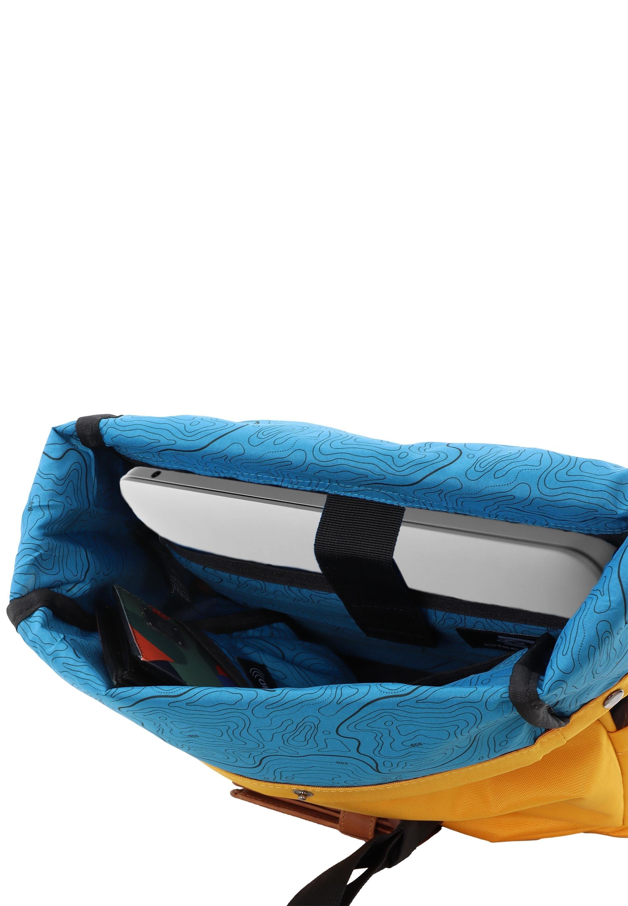 Discovery Icon Laptop Backpack / Rolltop Backpack - D00722 Yellow