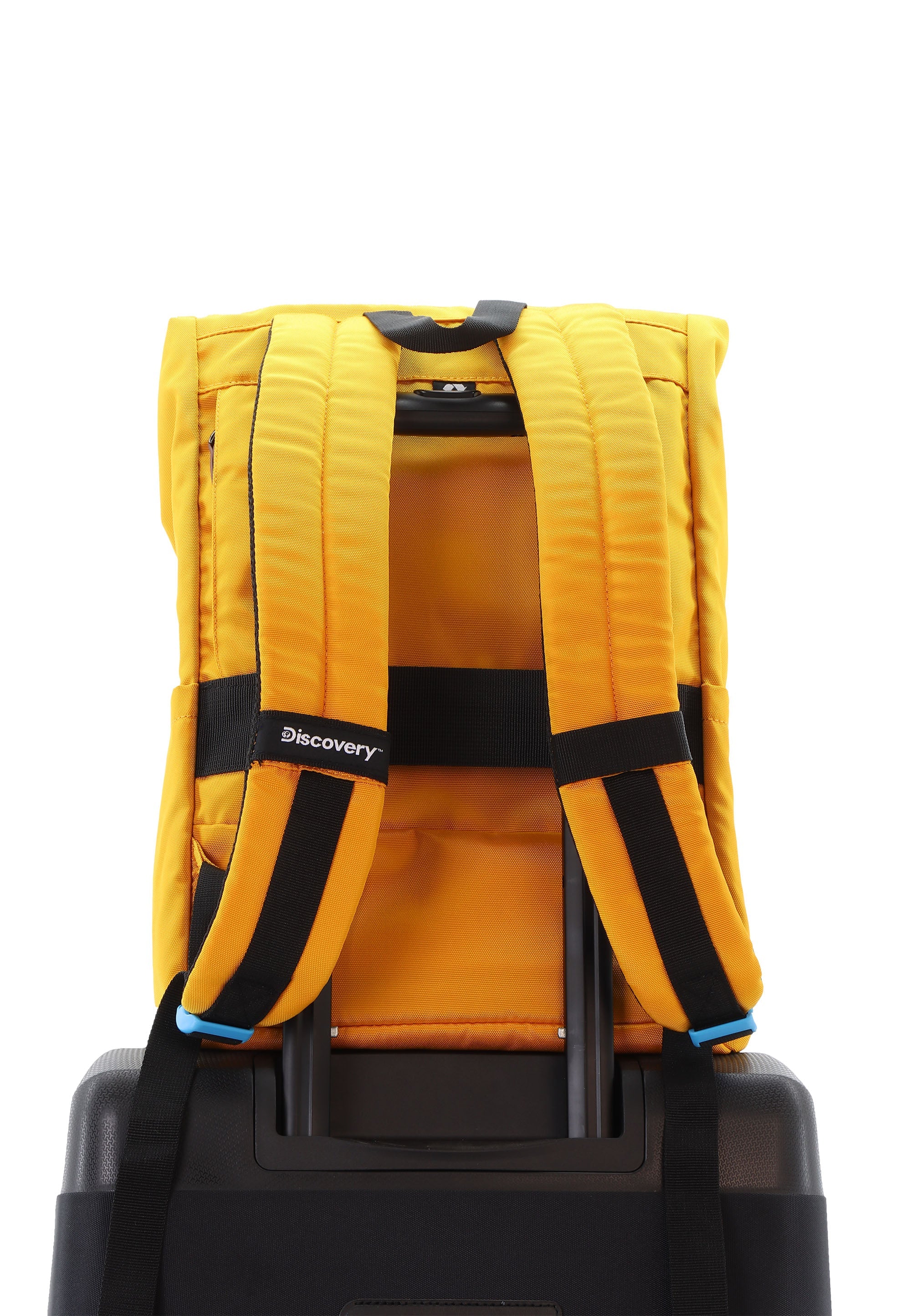Discovery Icon Laptop Backpack / Rolltop Backpack - D00722 Yellow