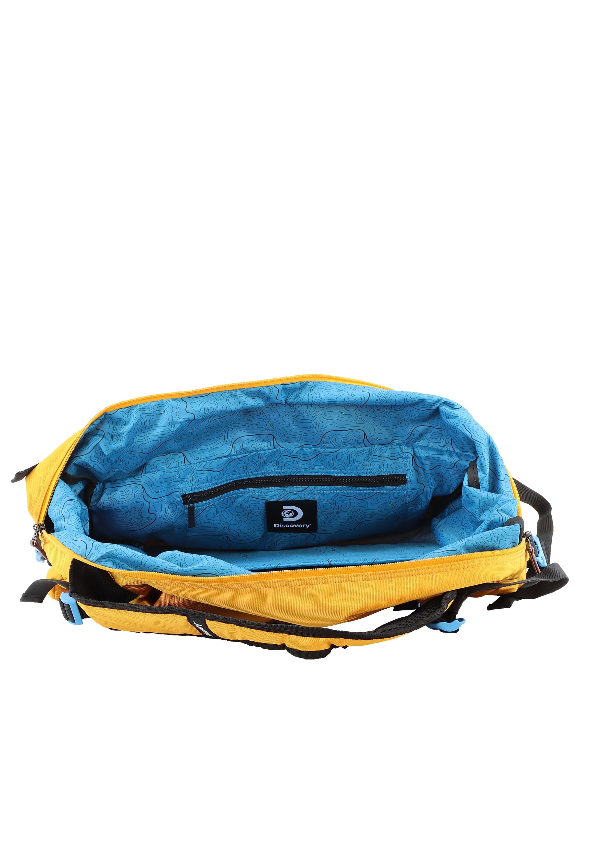 Discovery Icon RPET Duffle Bag / Travel Bag / Sport Bag - 38 Liter (Small) Yellow