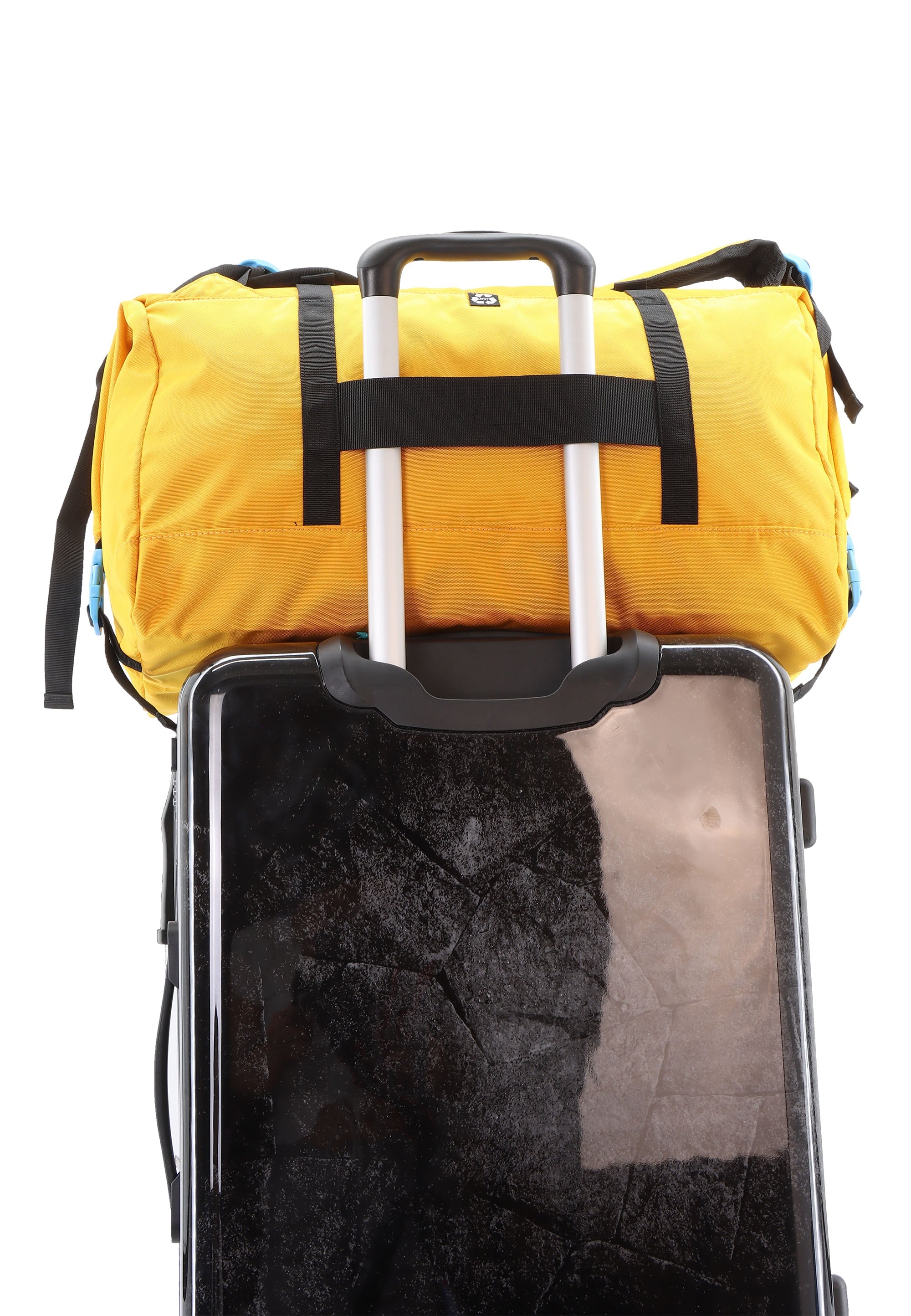 Discovery Icon RPET Duffle Bag / Travel Bag / Sport Bag - 38 Liter (Small) Yellow
