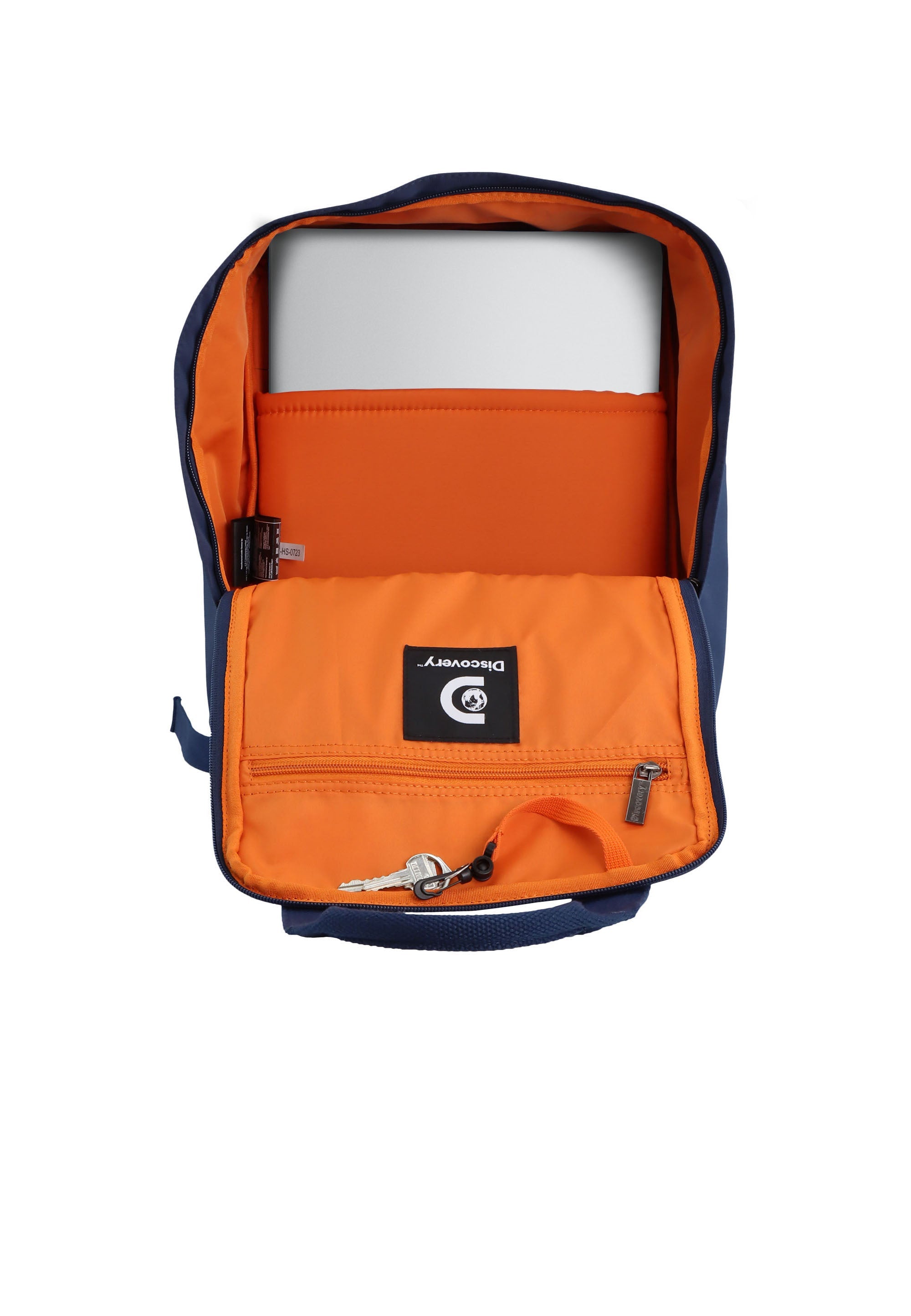Discovery Cave Laptop Backpack / School Backpack Large Navy