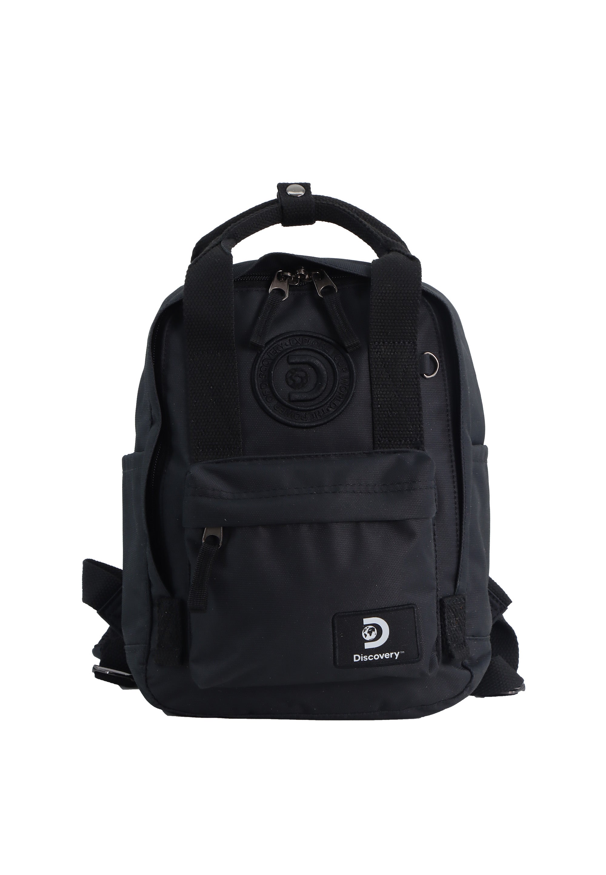 Discovery Cave Small Backpack / School Backpack Black
