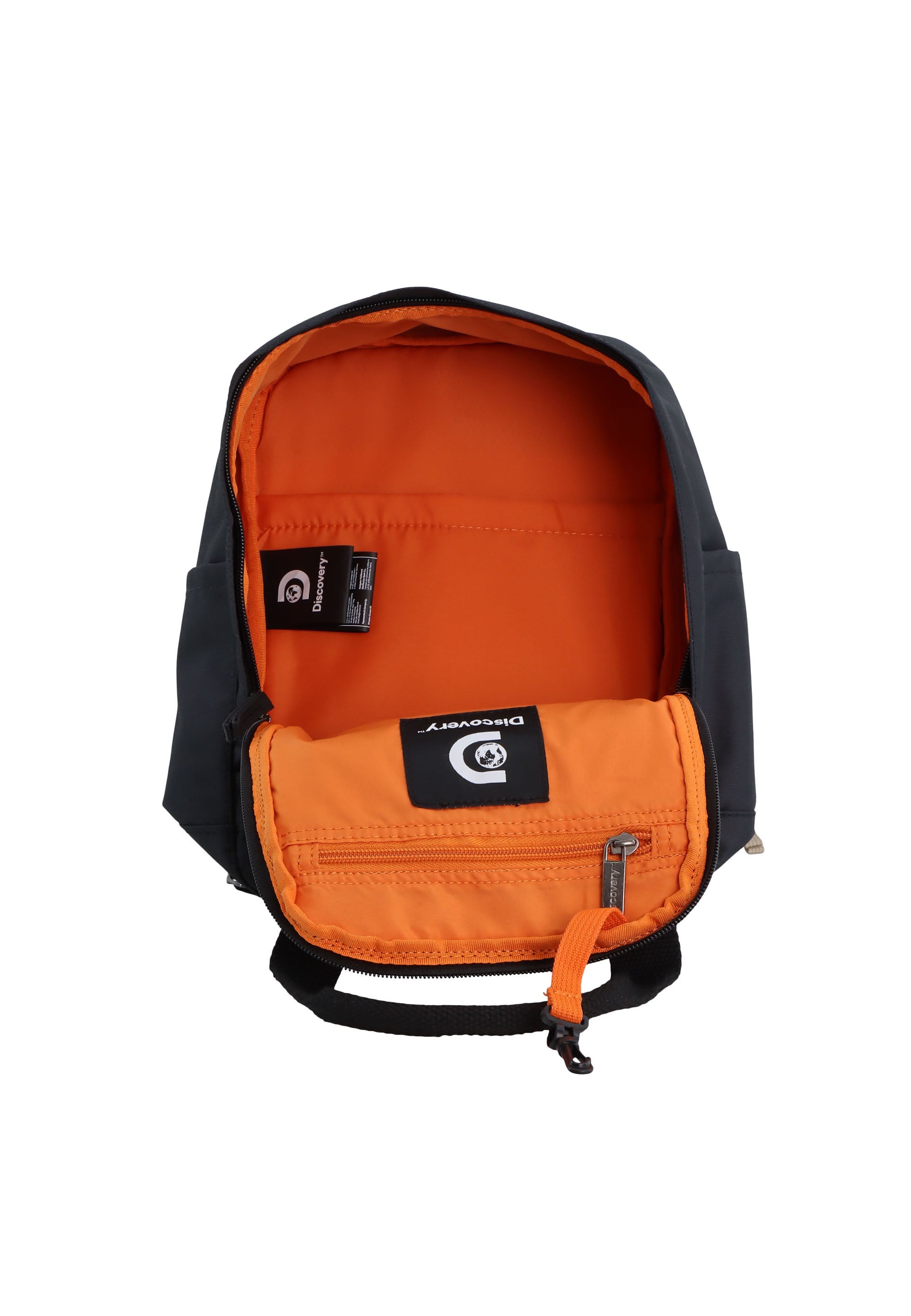 Discovery Cave Small Backpack / School Backpack Black