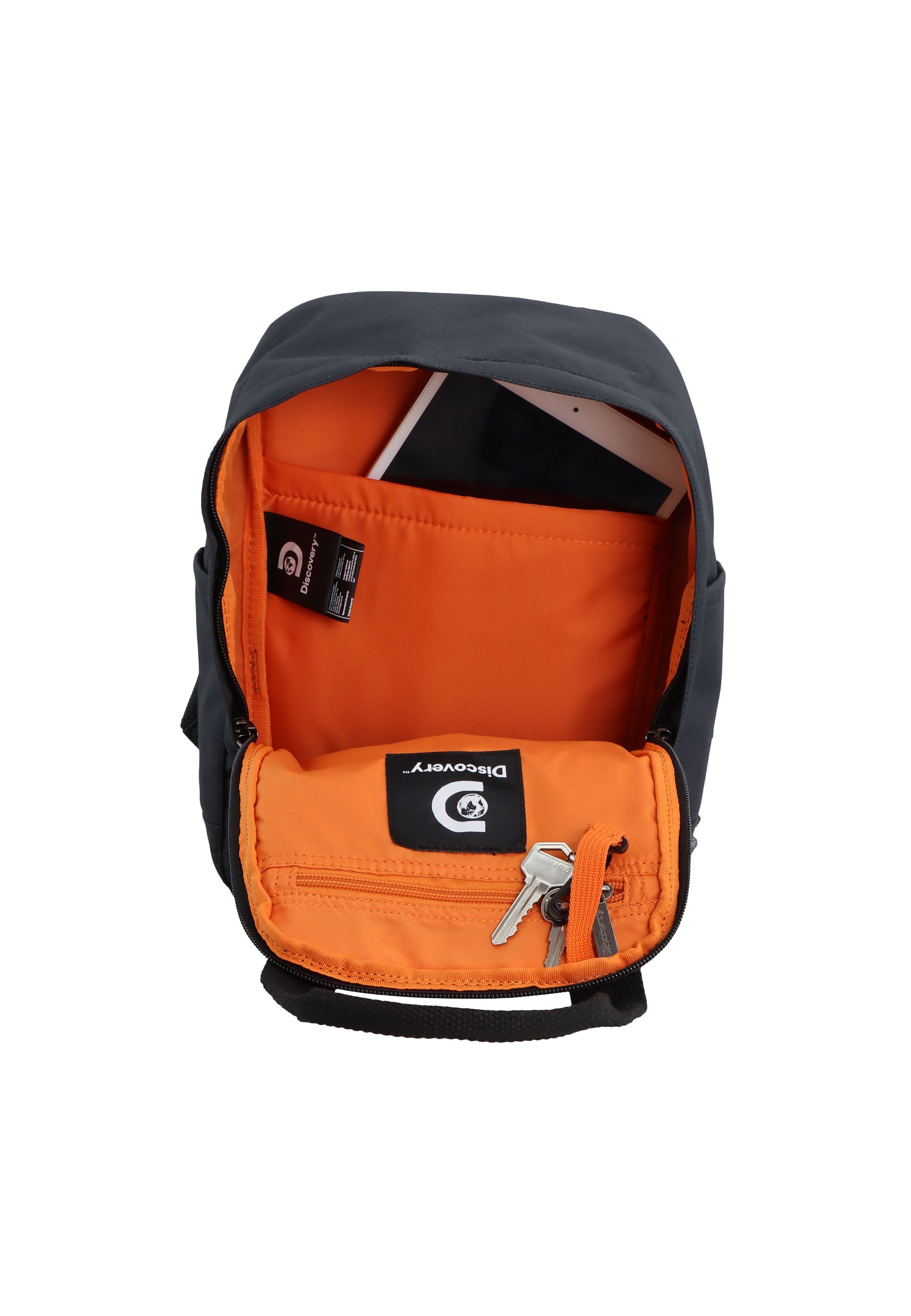 Discovery Cave Small Backpack / School Backpack Black