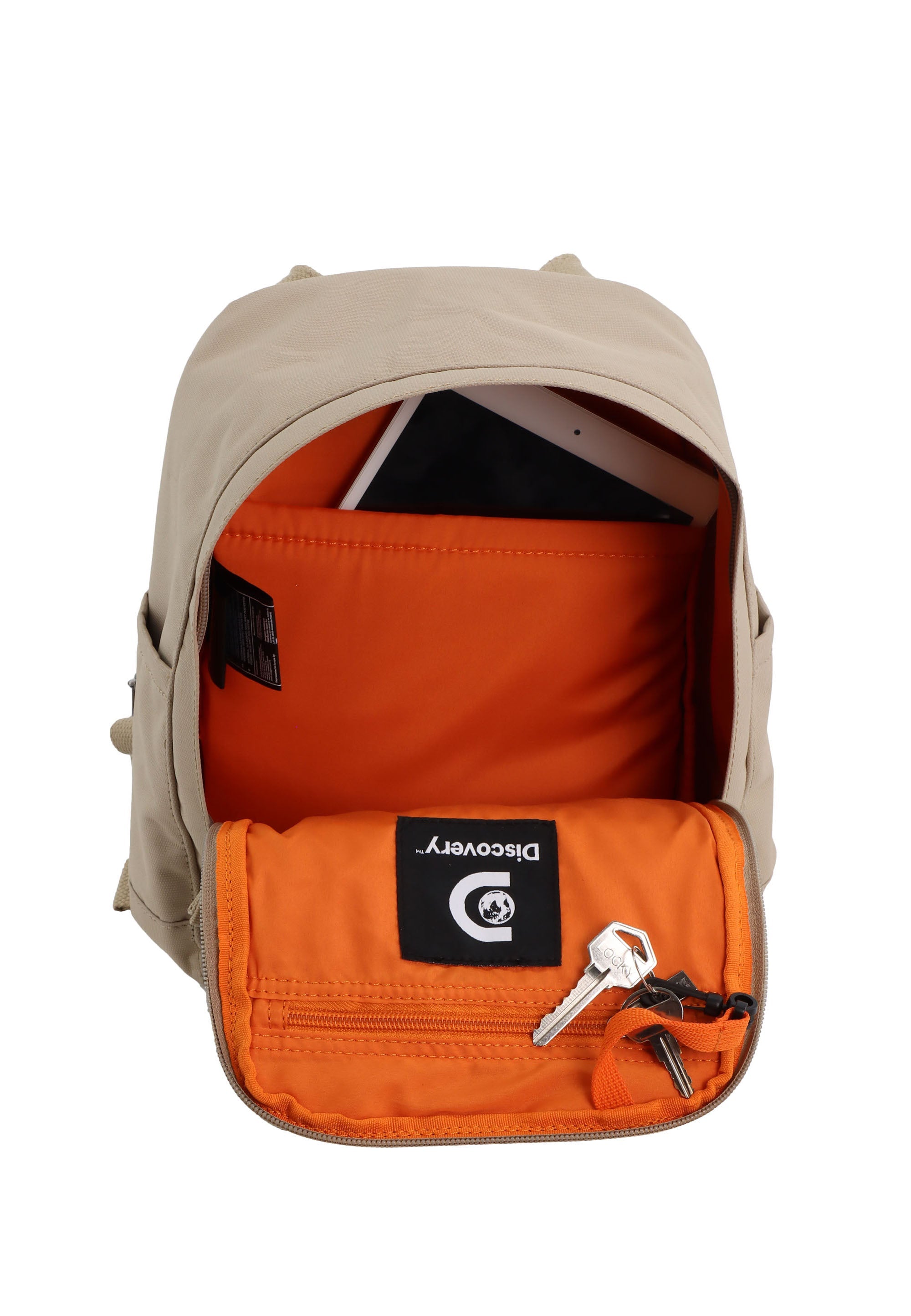 Discovery Cave Small Backpack / School Backpack Brown