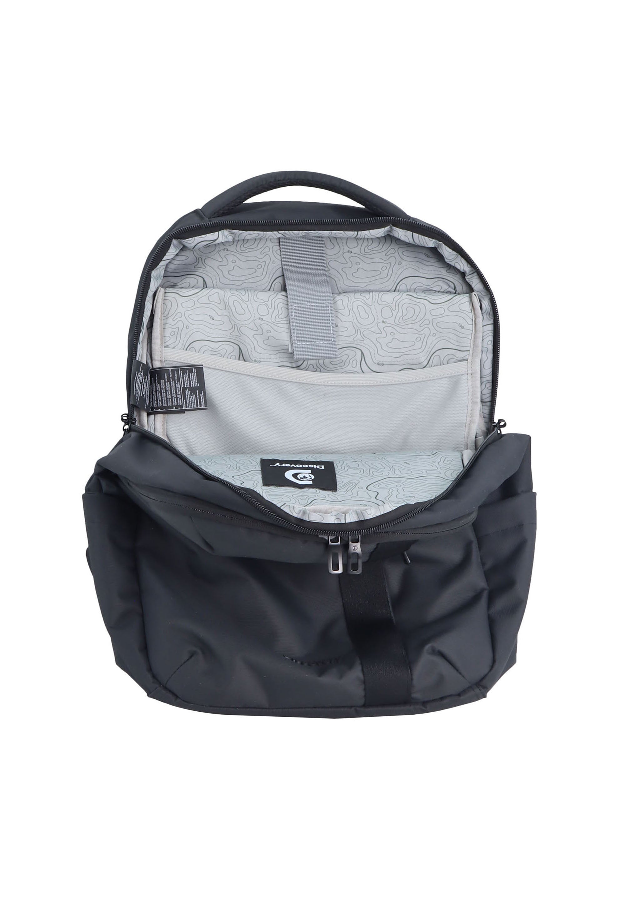 Discovery Downtown Laptop Backpack | School Backpack - D00941 Black