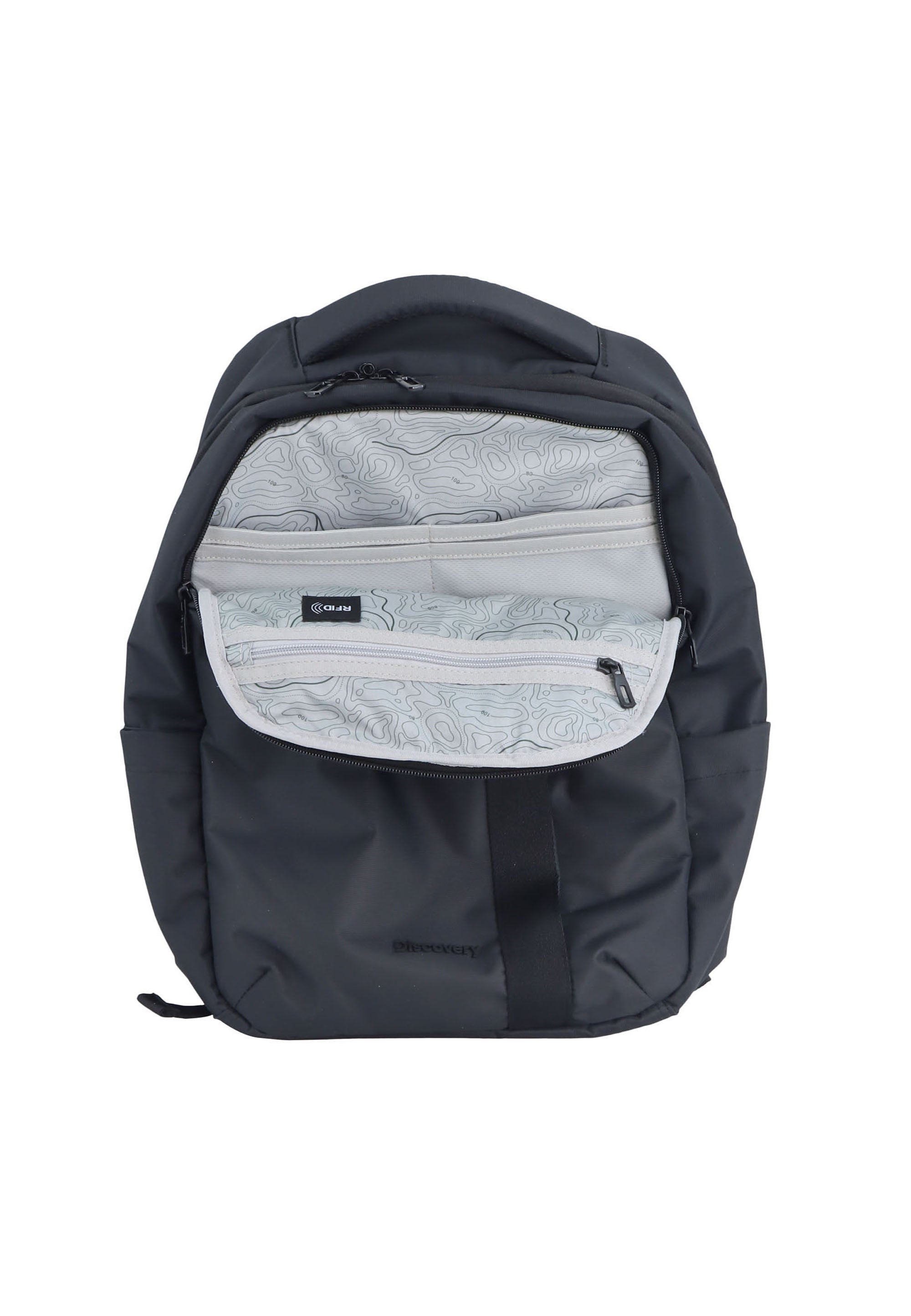 Discovery Downtown Laptop Backpack | School Backpack - D00941 Black