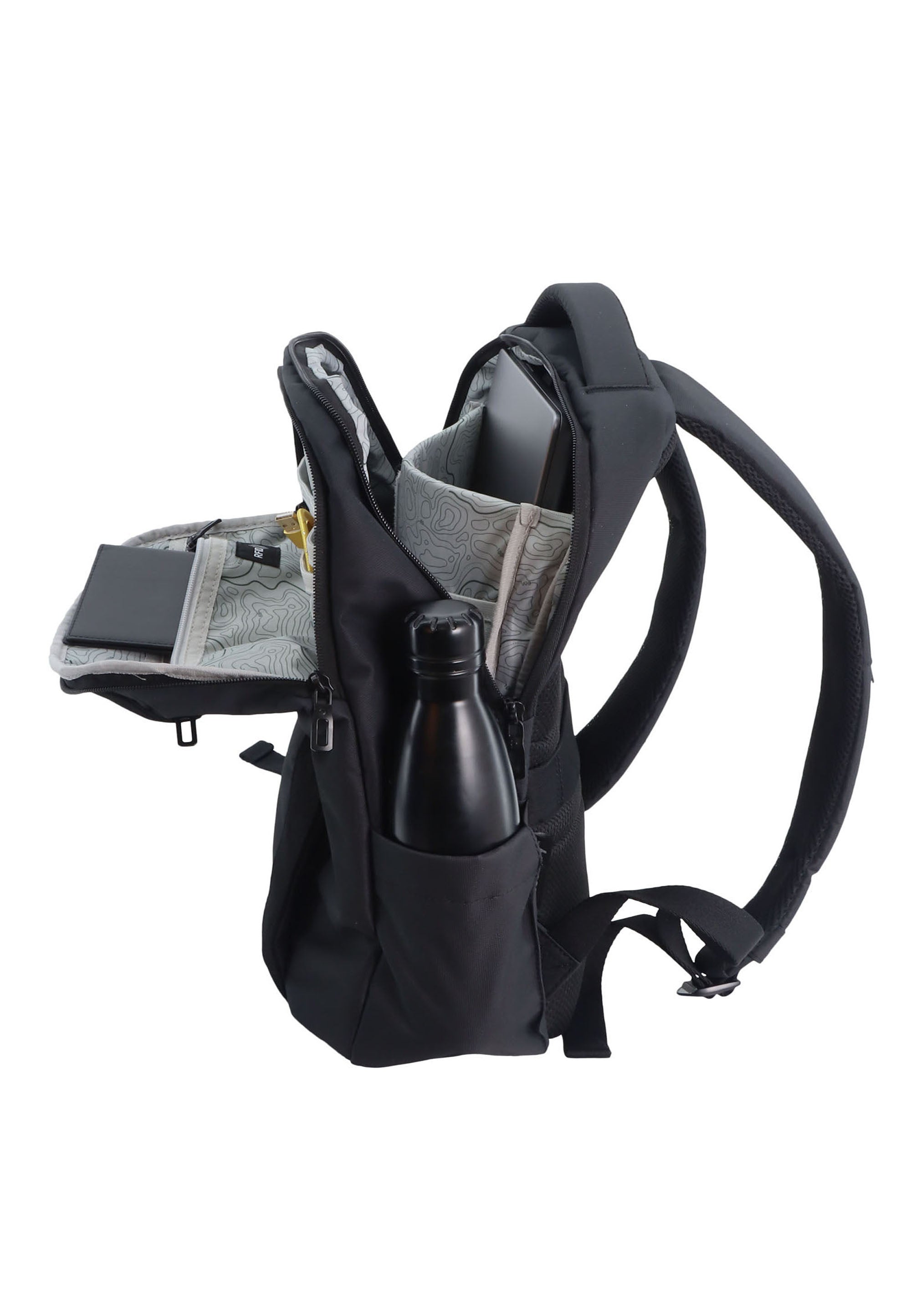 Discovery Downtown Laptop Backpack | School Backpack - D00941 Black
