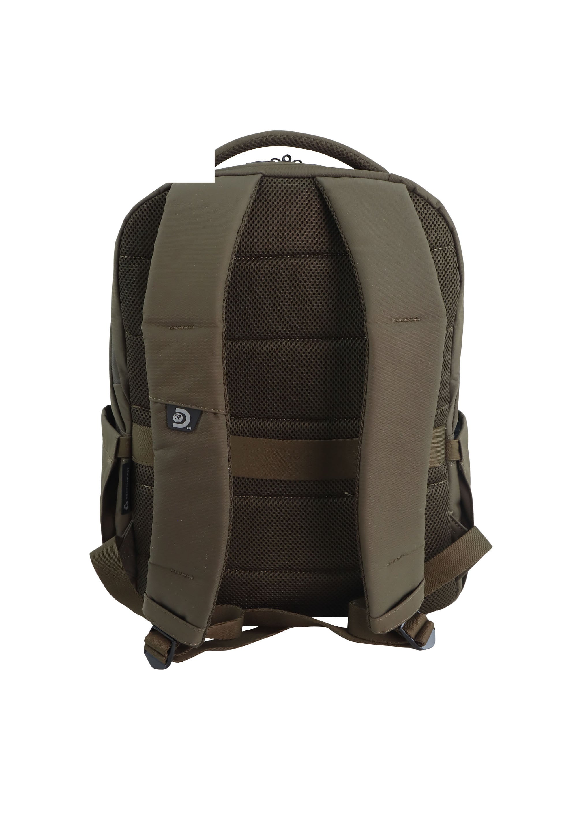 Khaki laptop backpack